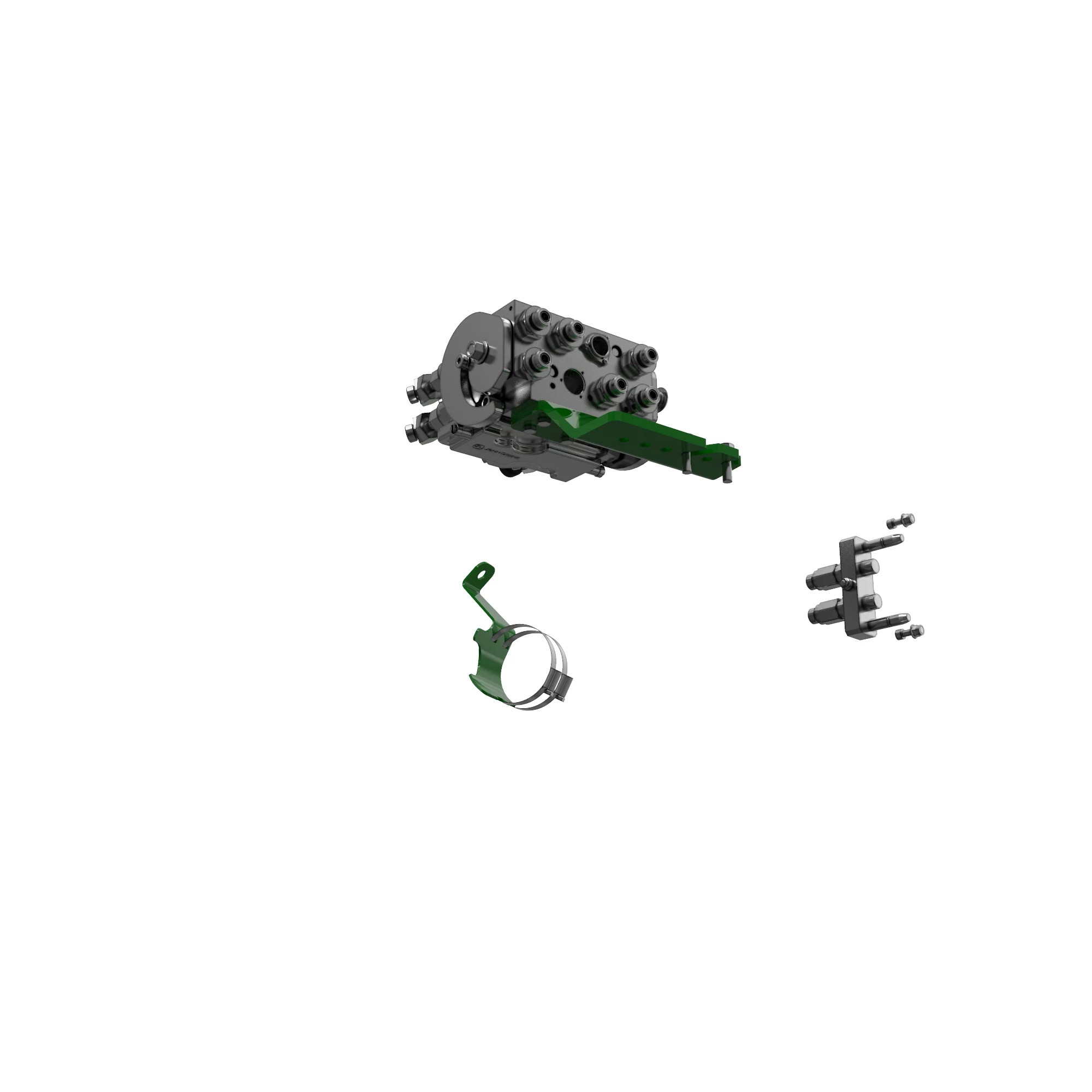 HYD. QUICK-CONNECT COUPLER, 3-FUNCT