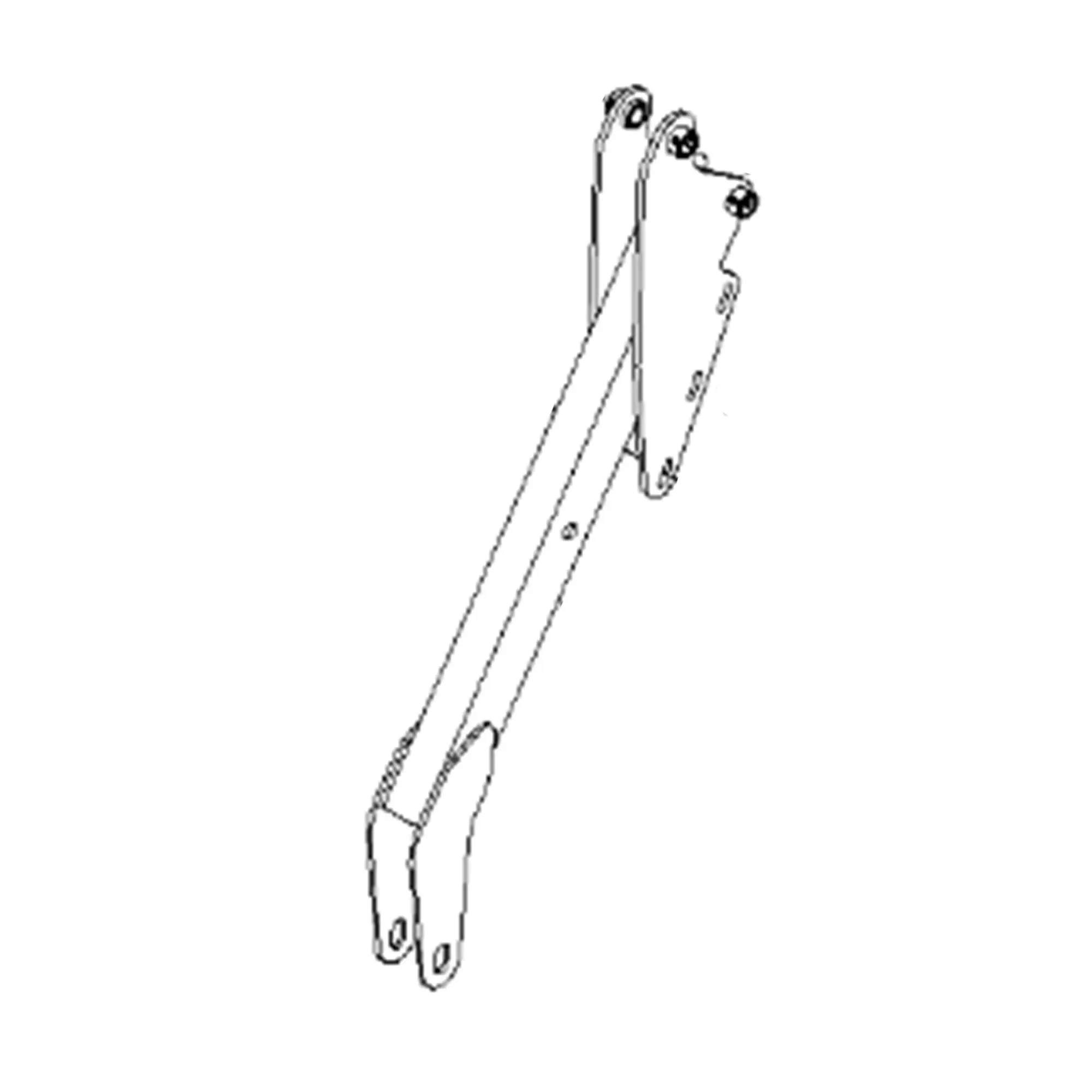 John Deere Rear Support Frame, Left Side - AW34087