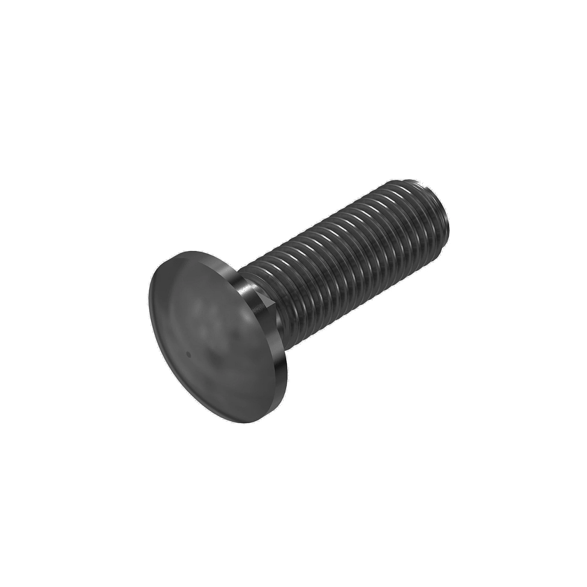 Bolt, Rd HD Sq Short Neck, Metric