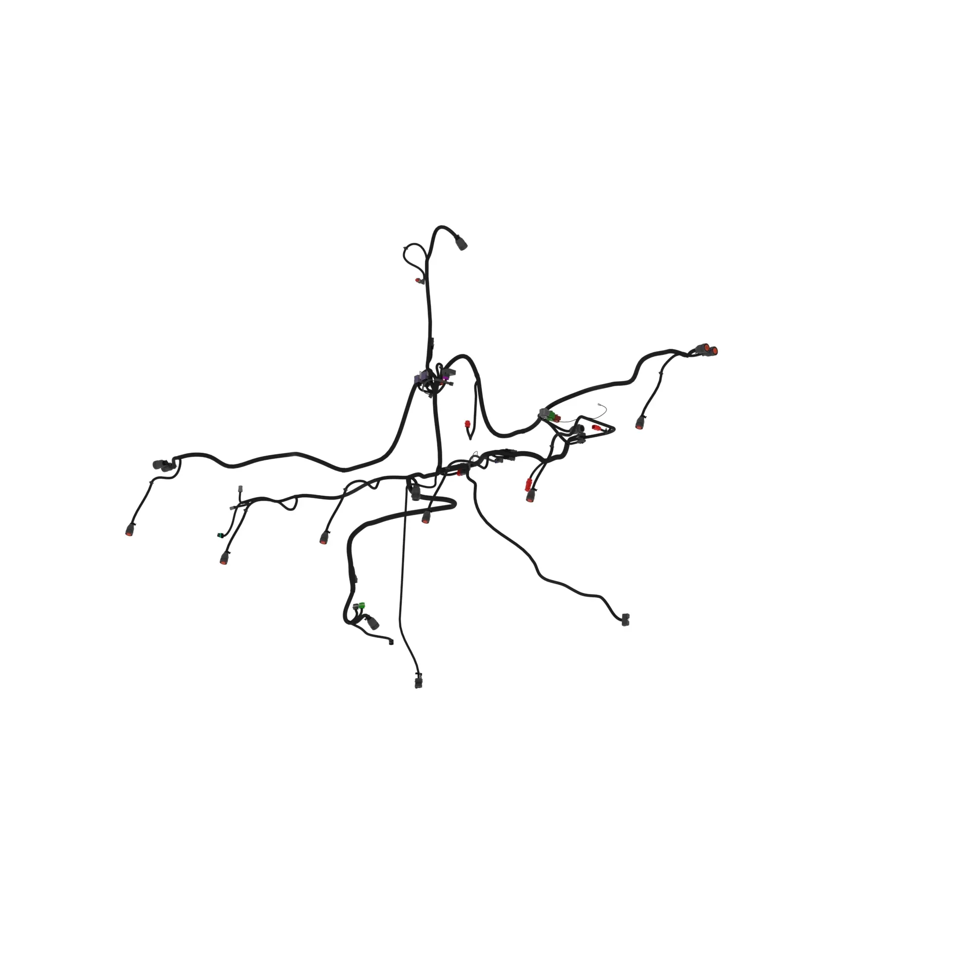 WIRING HARNESS, CENTER BACKBONE 177