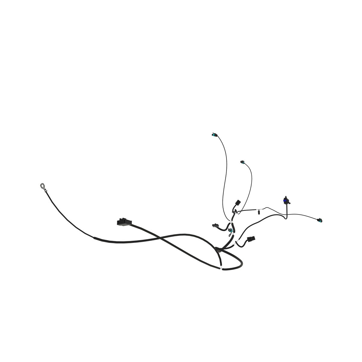 John Deere Air Conditioning Wiring Harness - AN372134