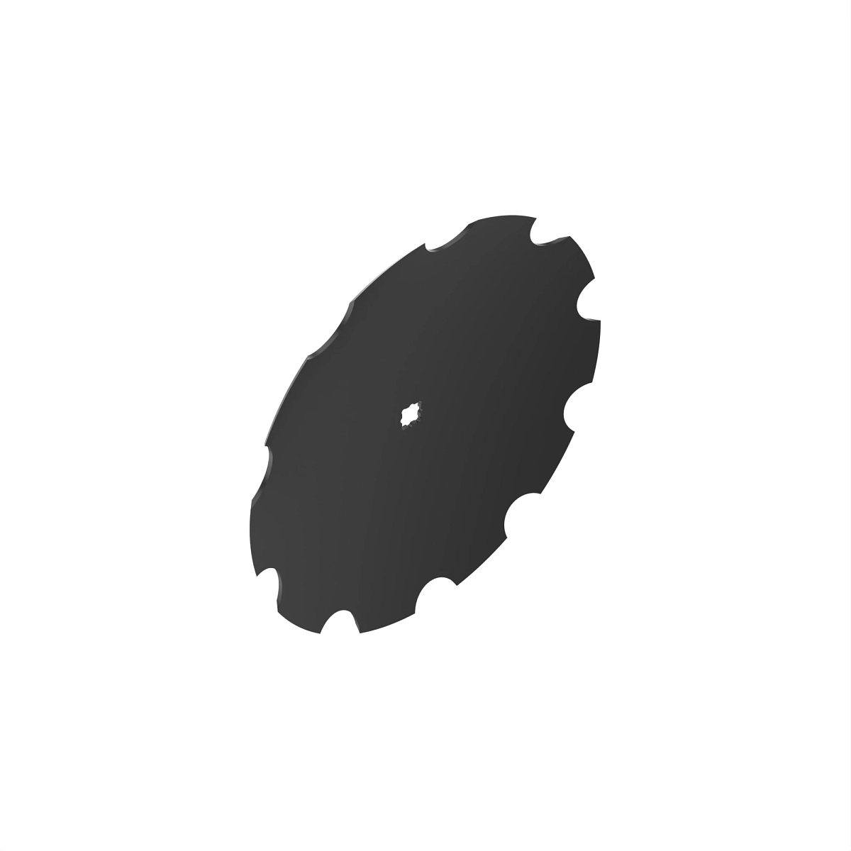 Blade, 24" Notched Disk - .256"T