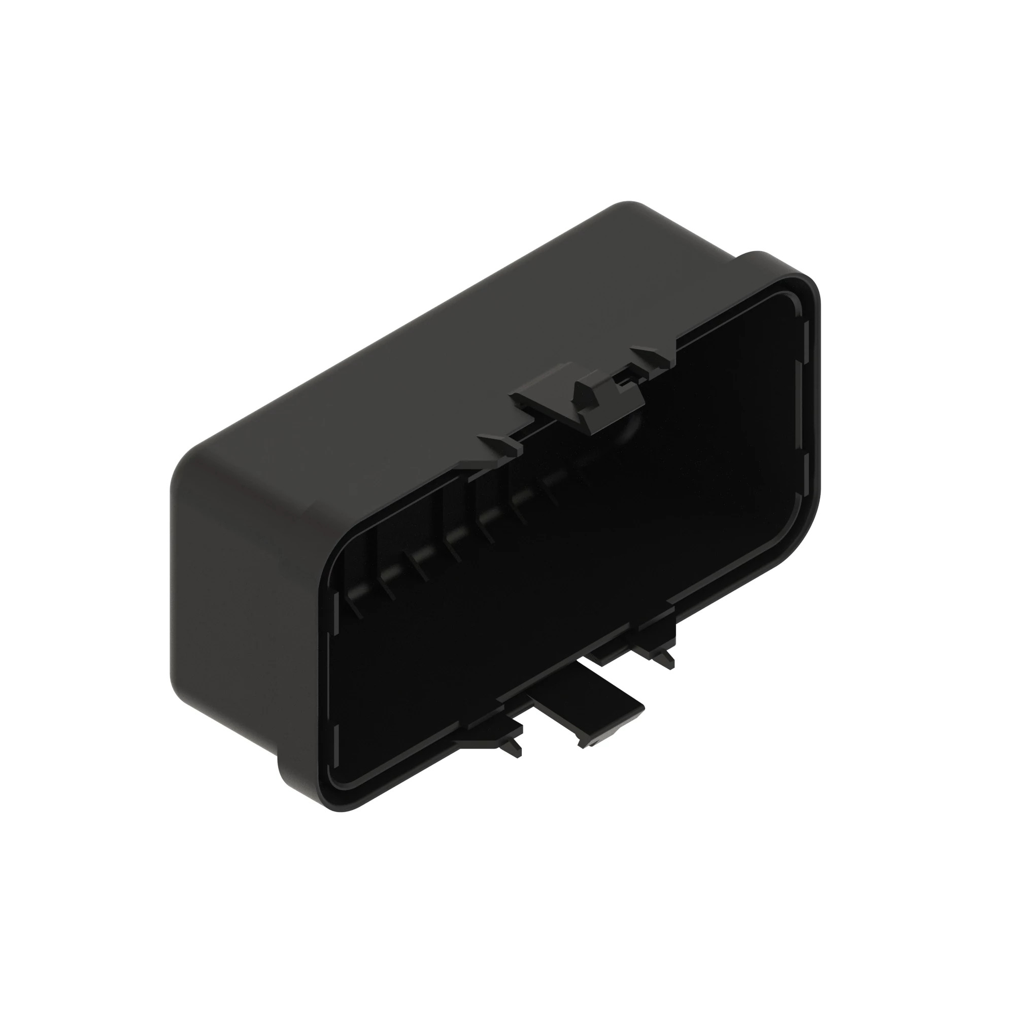 TYCO ACCESS COVER SLD BLK PLSTC