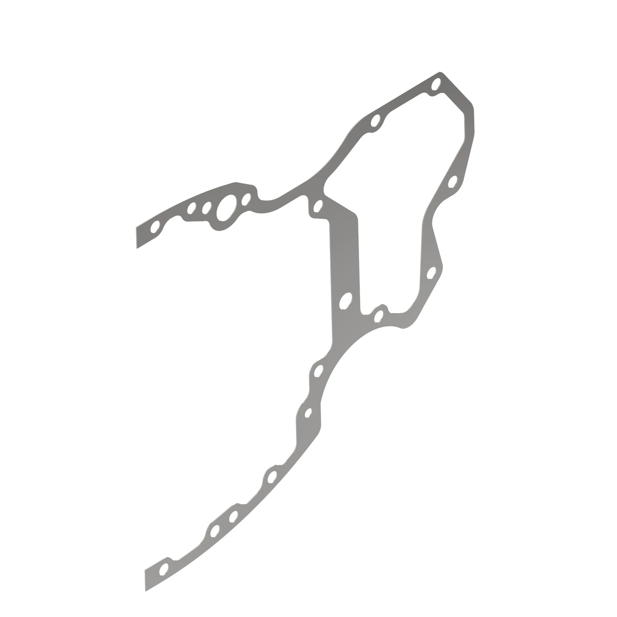 John Deere Cylinder Block Front Plate Gasket - R131794