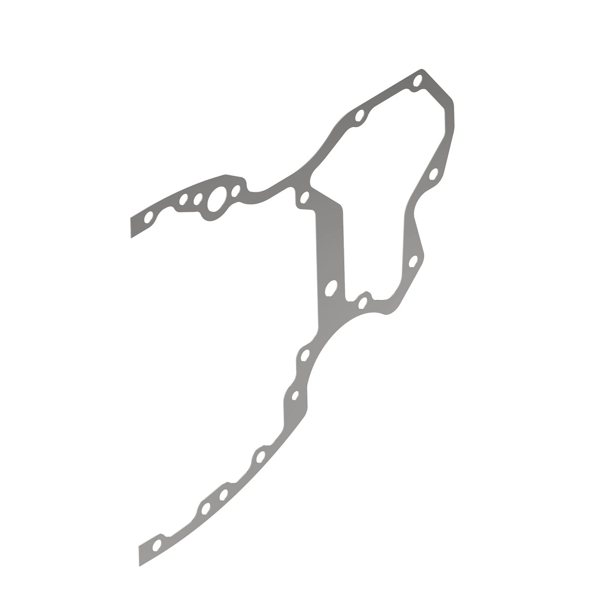 John Deere Cylinder Block Front Plate Gasket - R131794