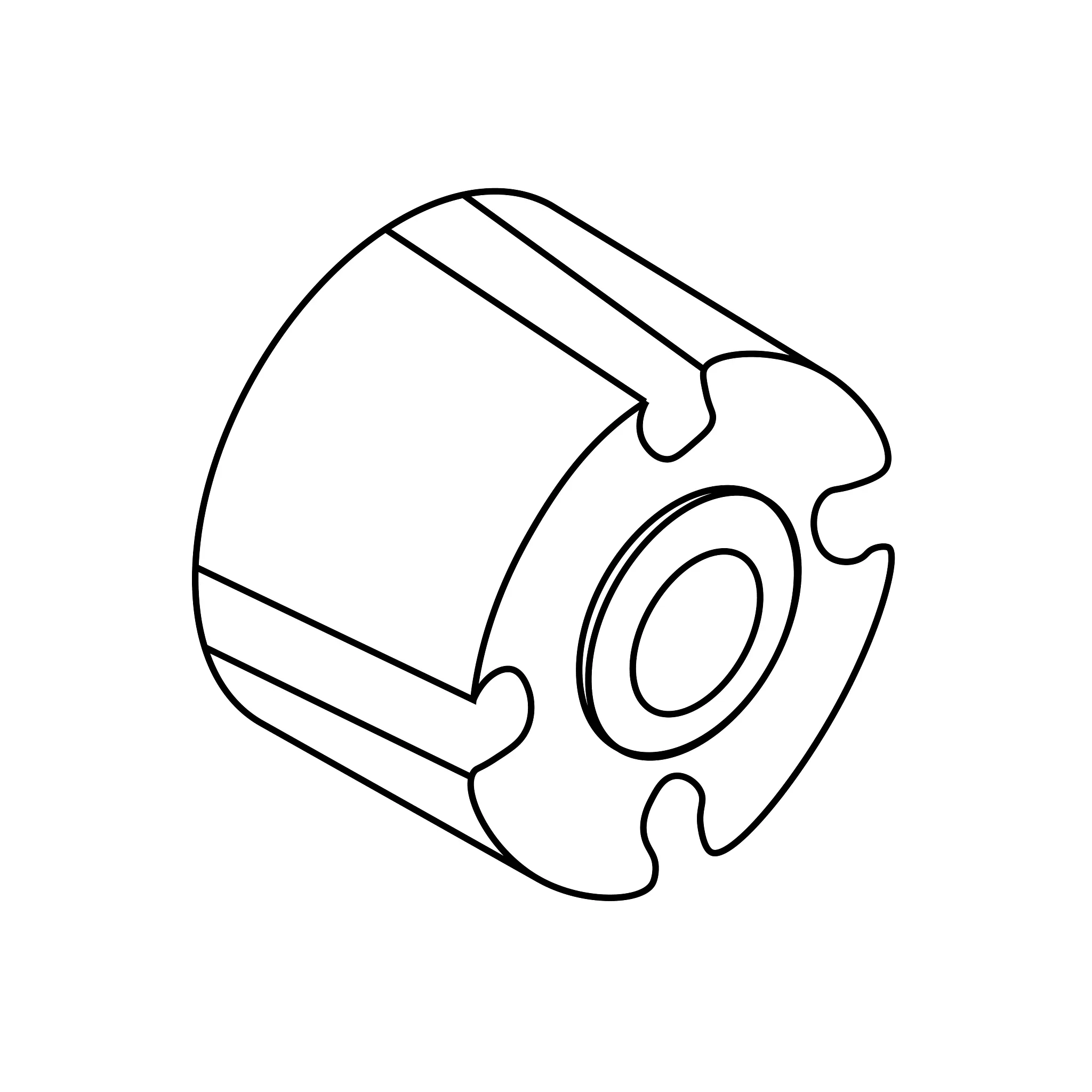 John Deere Fan Spacer - MIU805499