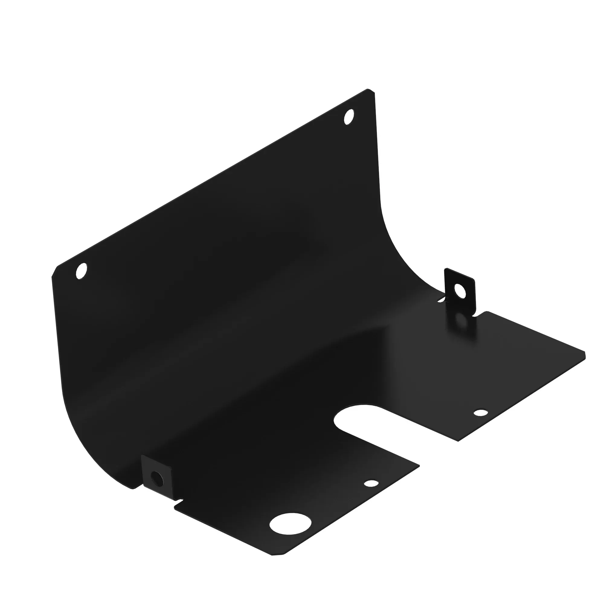 John Deere Muffler Rear Baffle Deflector - M150590