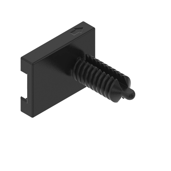 John Deere Black Electrical Connector Accessory - 57M9939