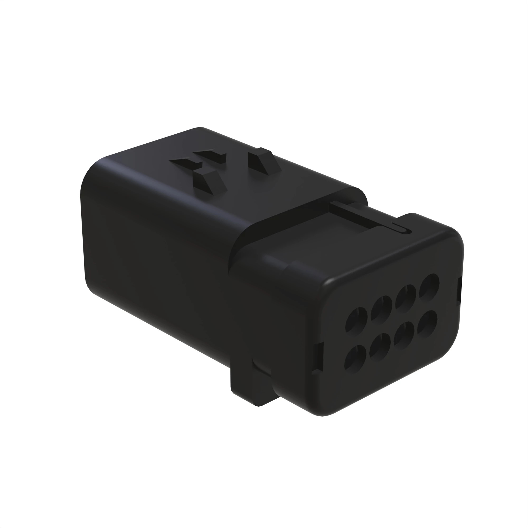 TYCO AMPSEAL16 8W PIN SLD GRY PLSTC