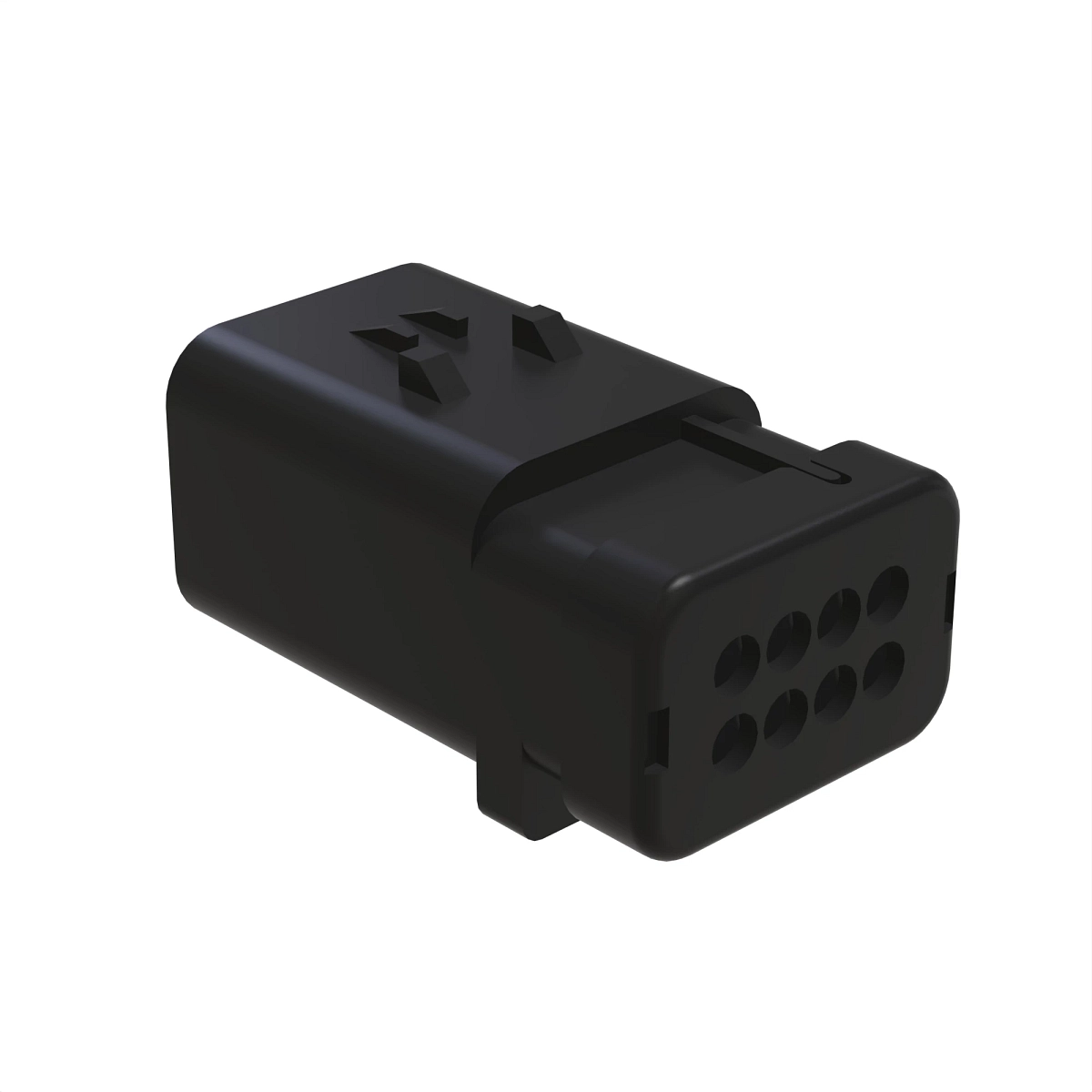 Tyco AMPSEAL16 8W Pin Sld Gry Plstc