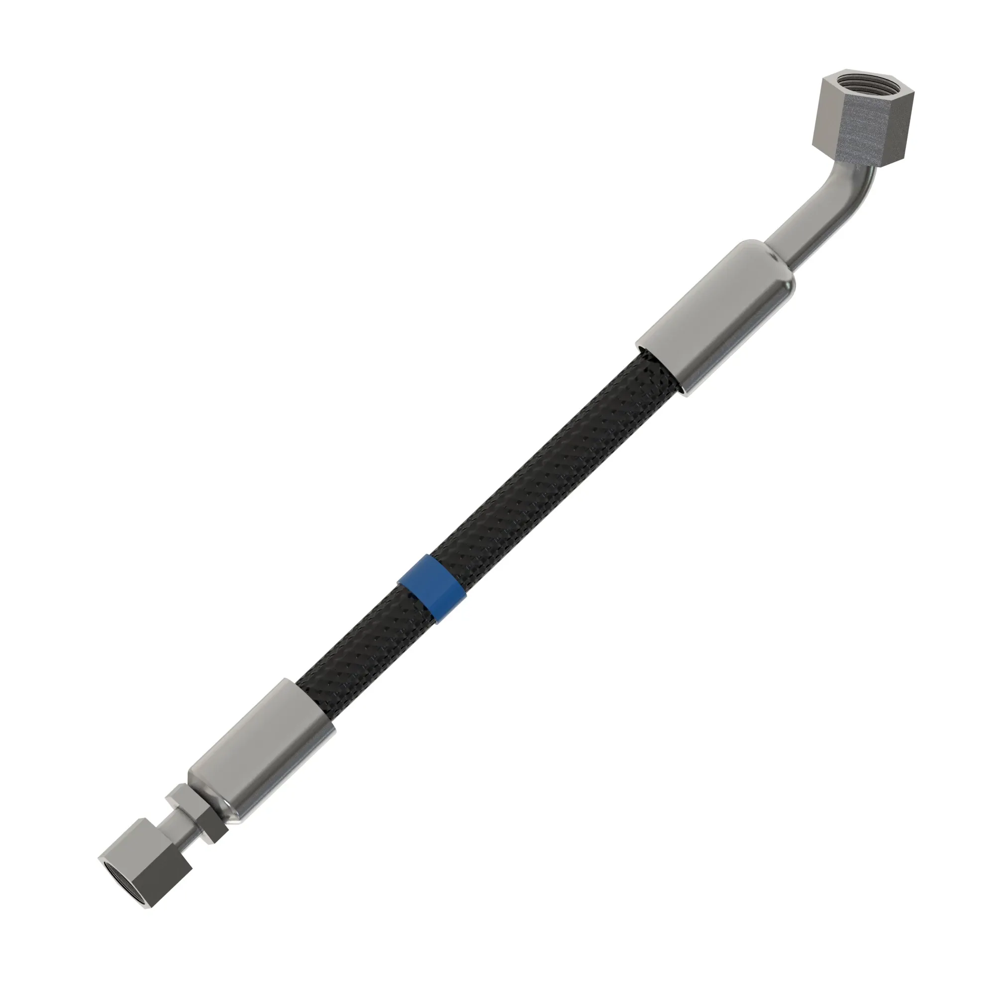 John Deere Chassis Steering LH Hydraulic Hose - AKK11251