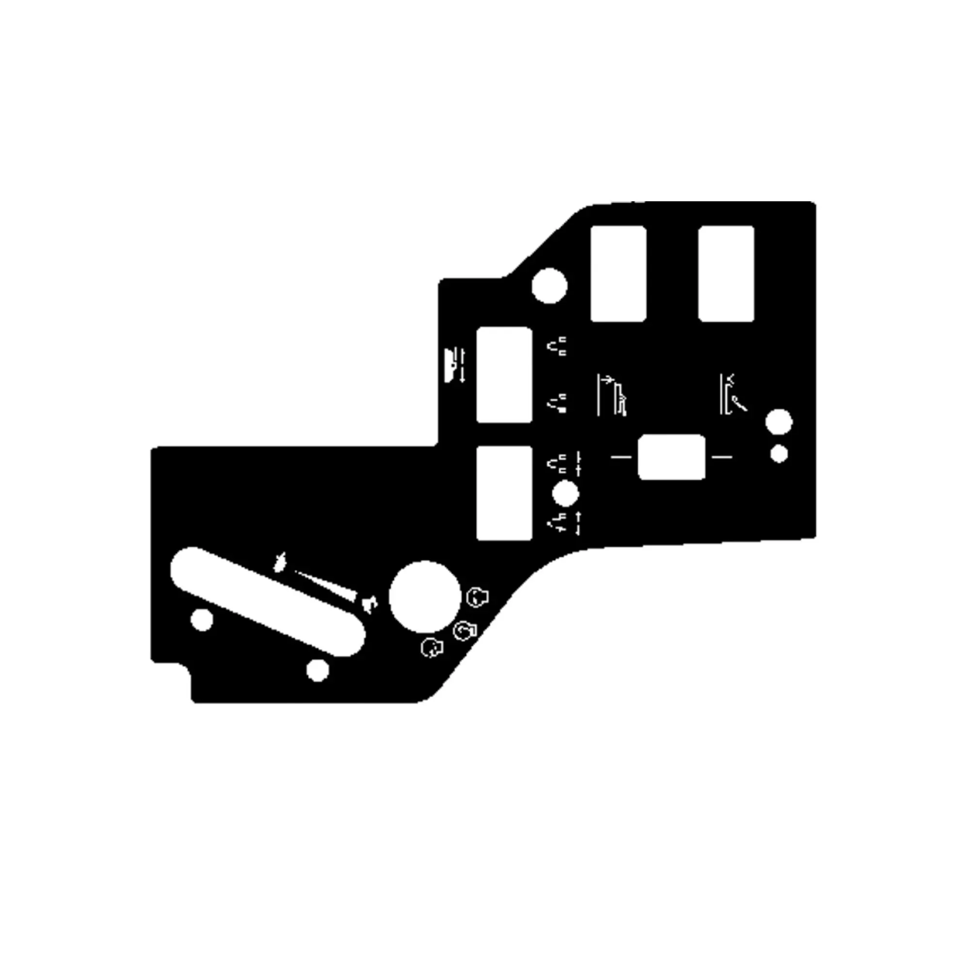 John Deere Command Arm Label - TCU34715