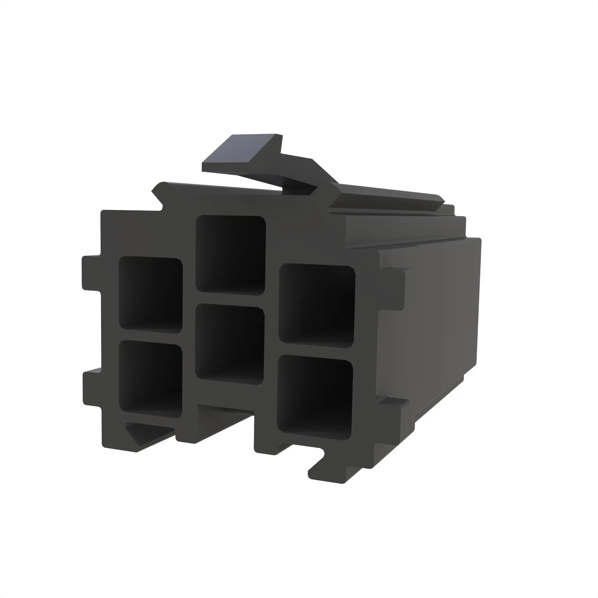 John Deere External Electrical Connector Housing, Cavities 6 - 57M11029