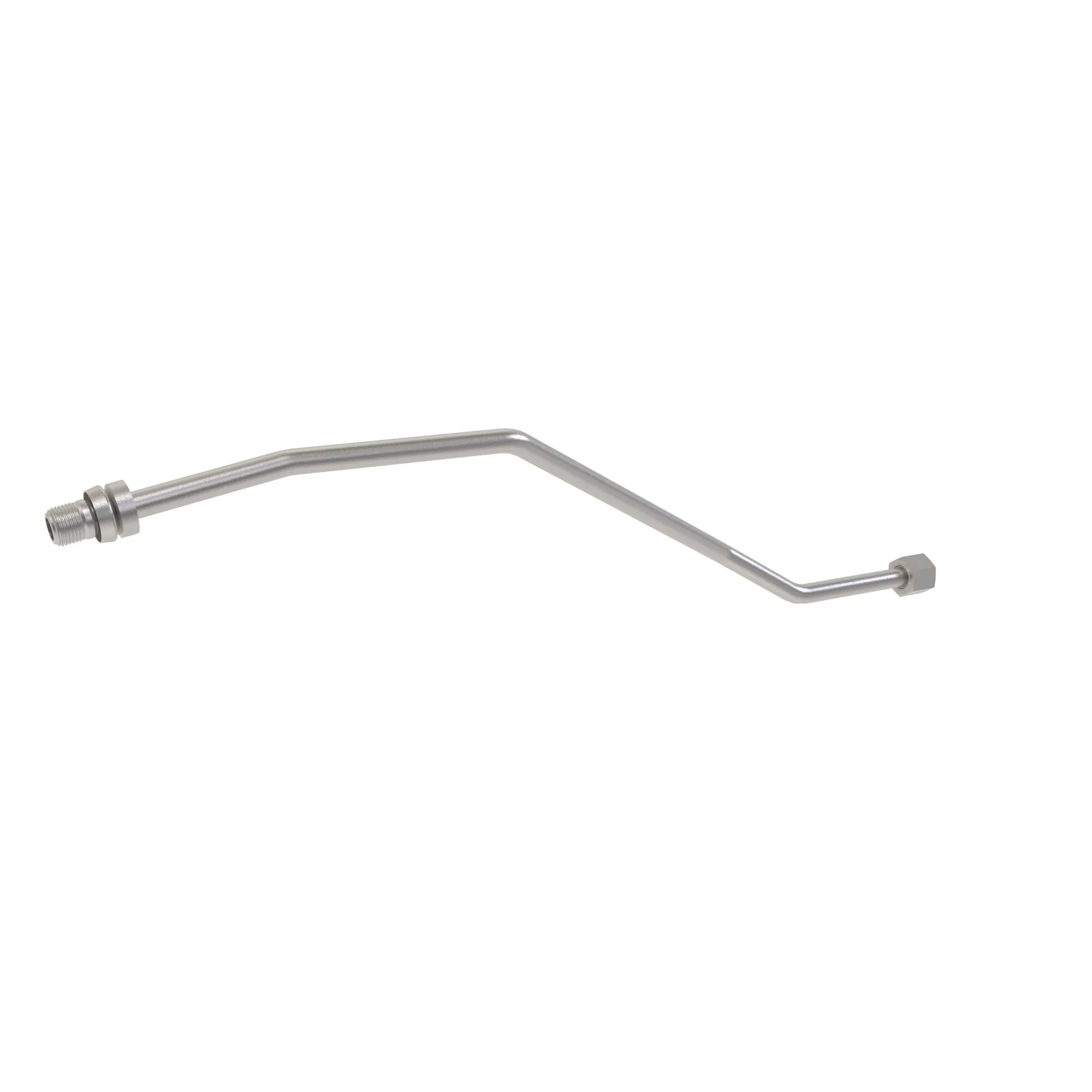 John Deere MFWD Steering RH Cylinder Oil Line - RE262274