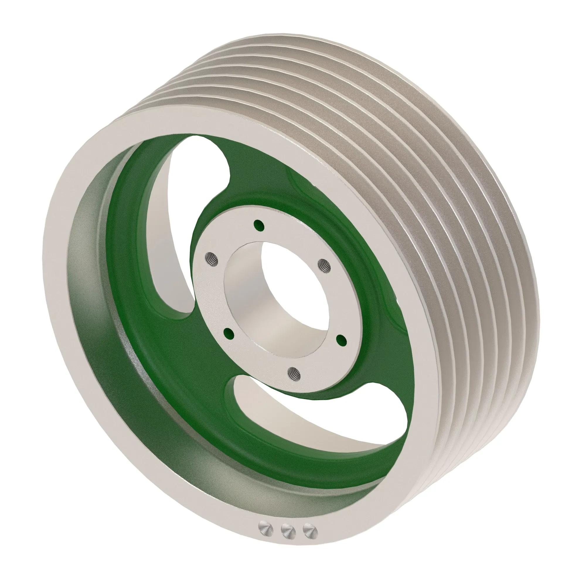 John Deere 7-Groove Drive Pulley for Hydraulic Tensioner - HXE102968