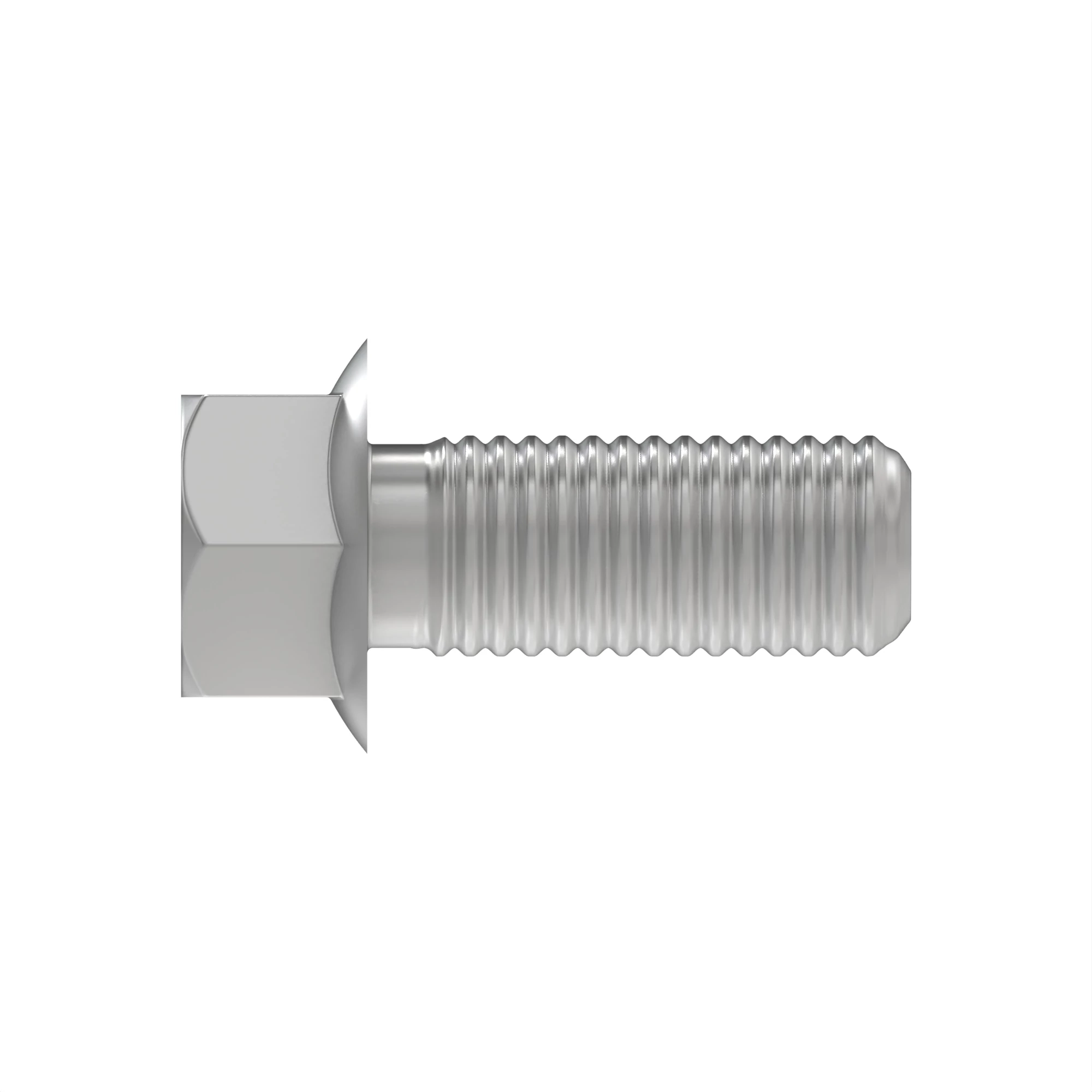 【N△N】 N10214: Hexagonal Head Flanged Screw, 9.525 X 25.4 mm (3/8