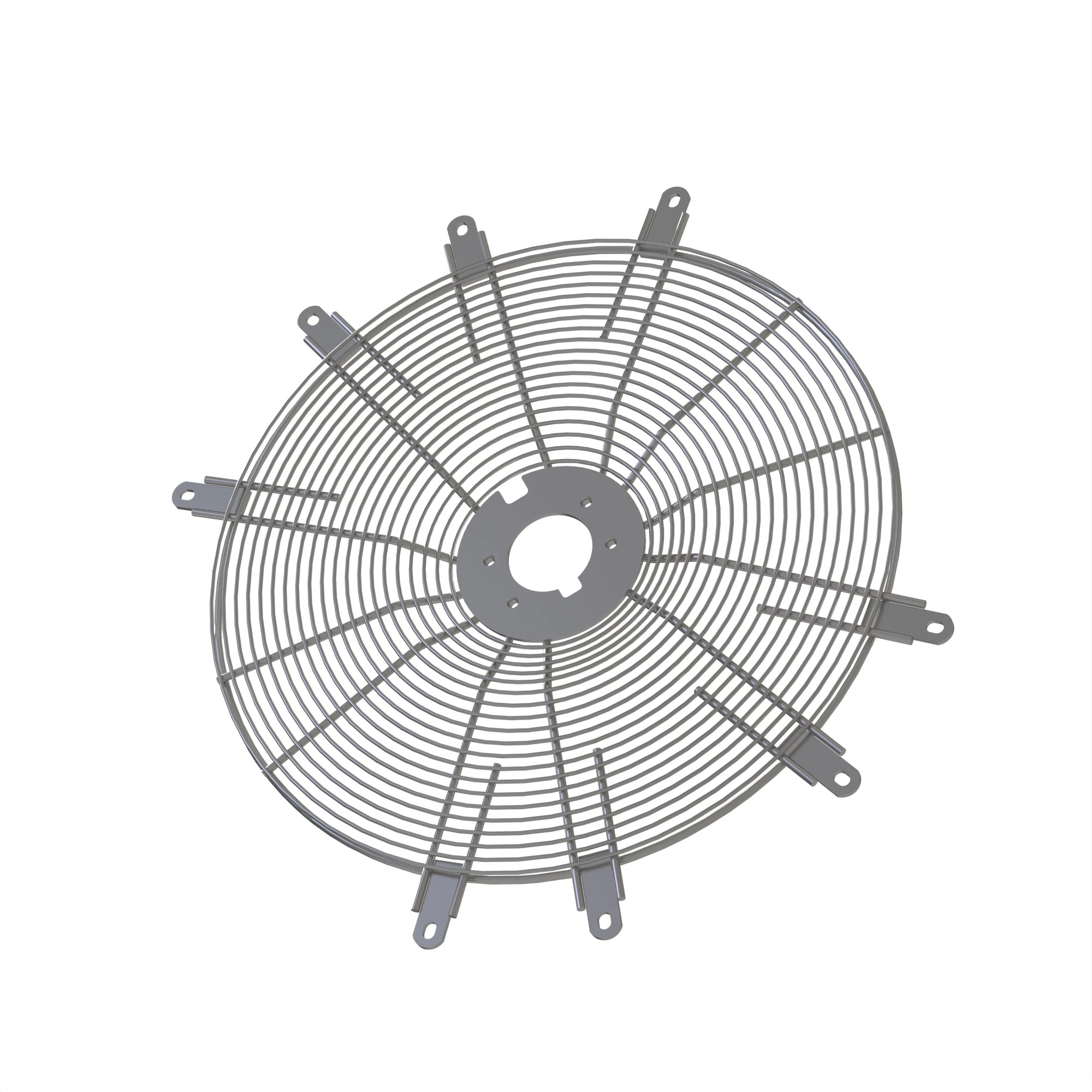 FINGER GUARD AND FAN MOUNT