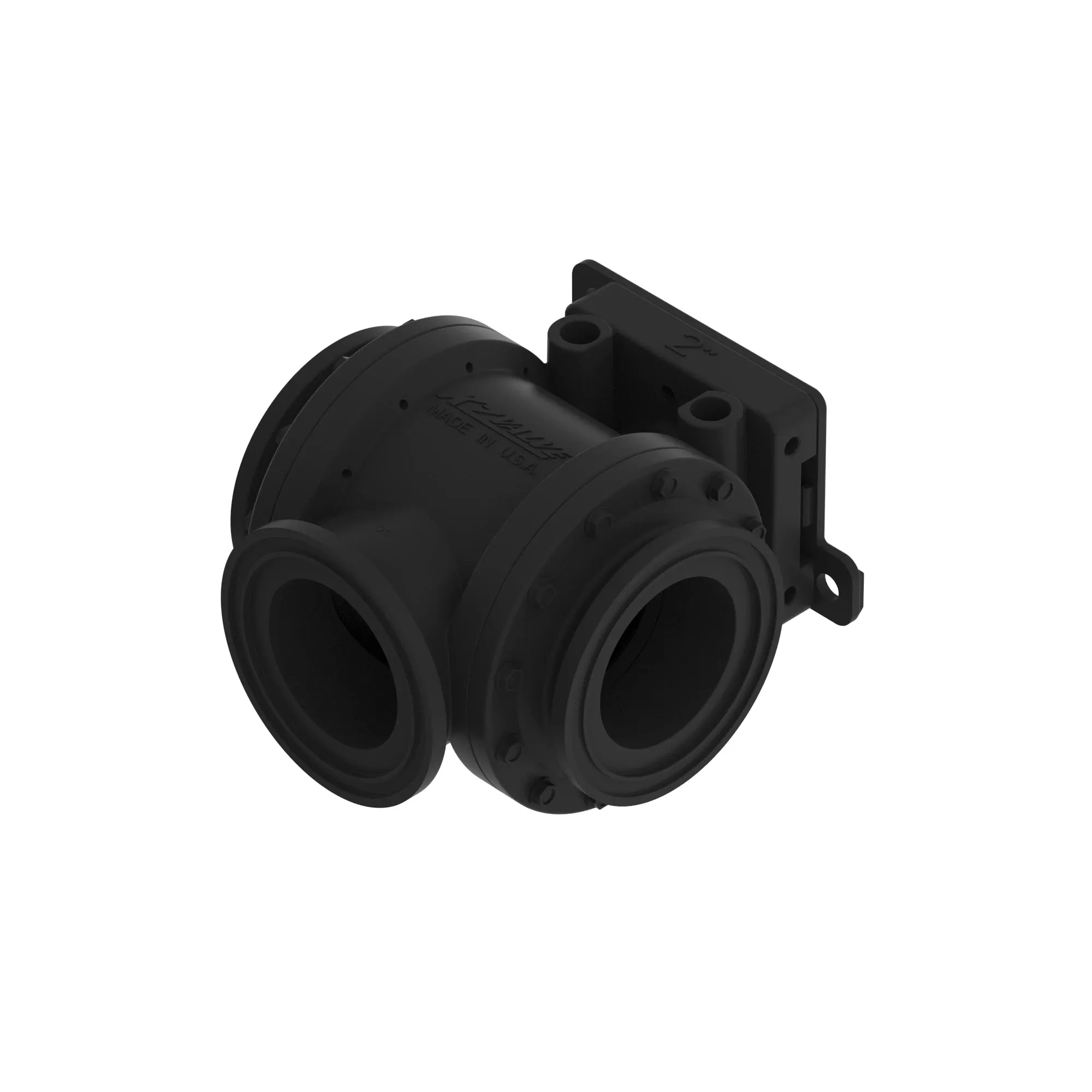 VALVE, MANUAL 3 WAY,2'' FLANGED