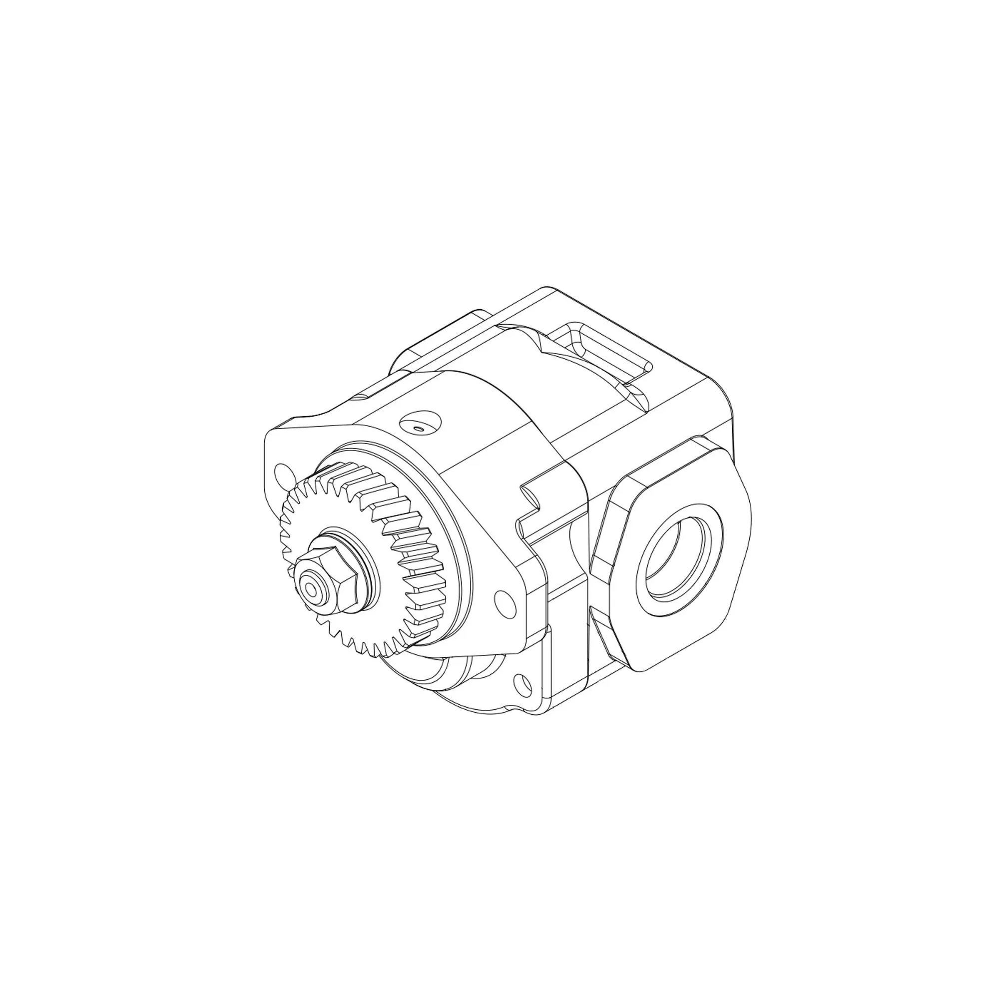 John Deere Fan Drive Hydraulic Pump - AT450121