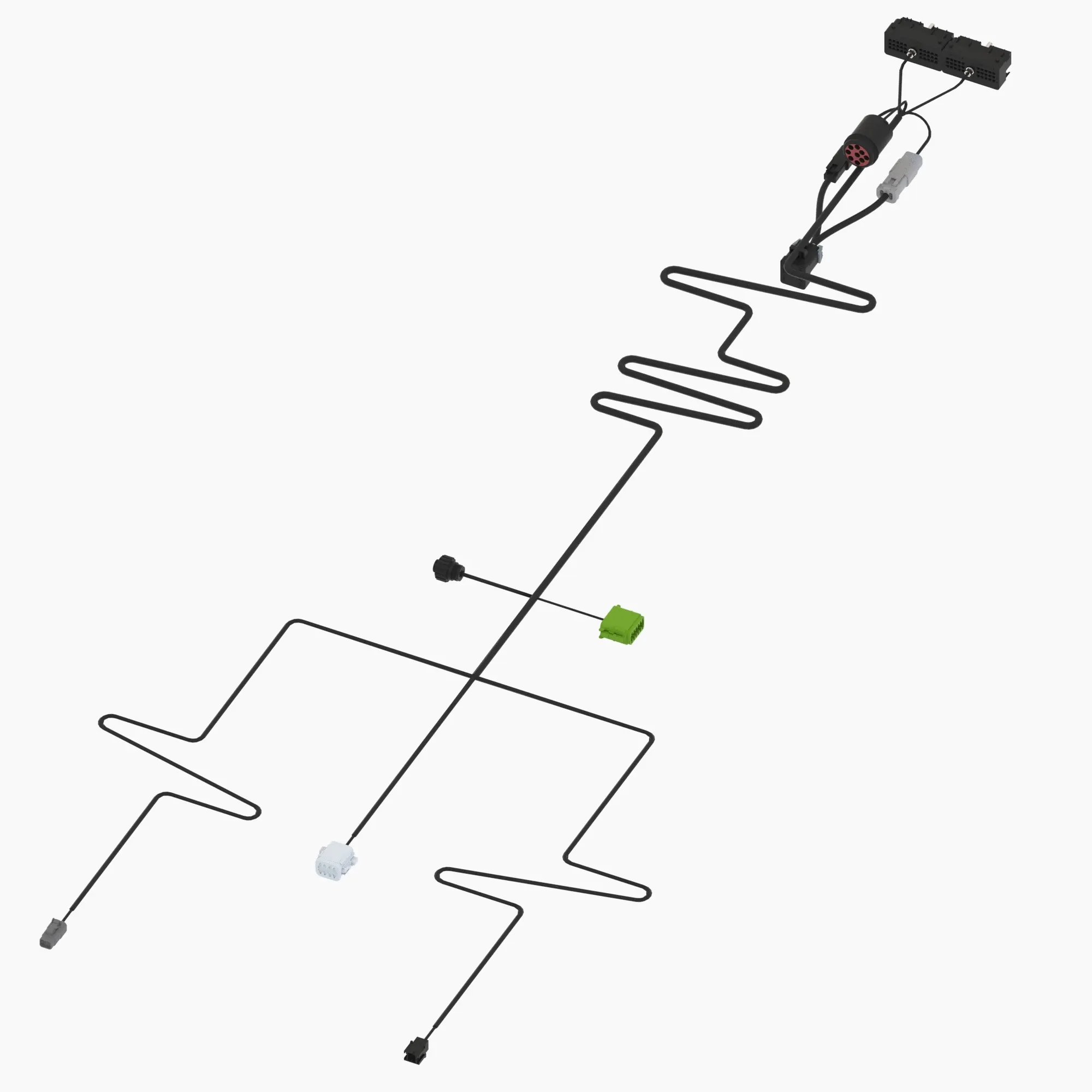 John Deere Raven™ Autocracy™ ECU Wiring Harness - PFP16040