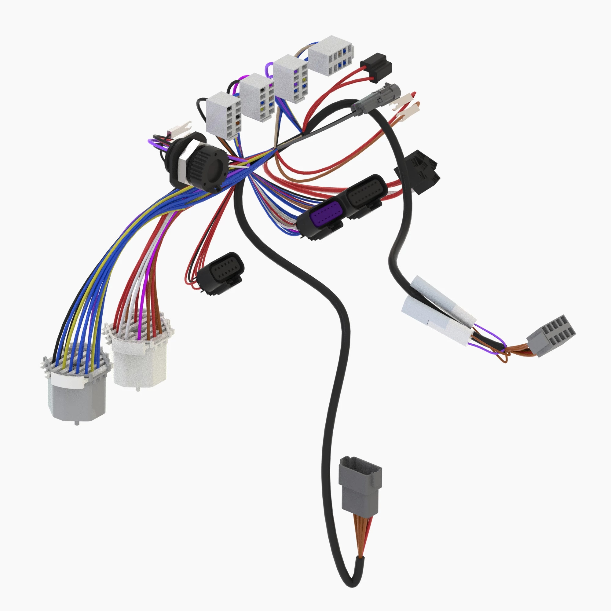 HARNESS-DASH CAB
