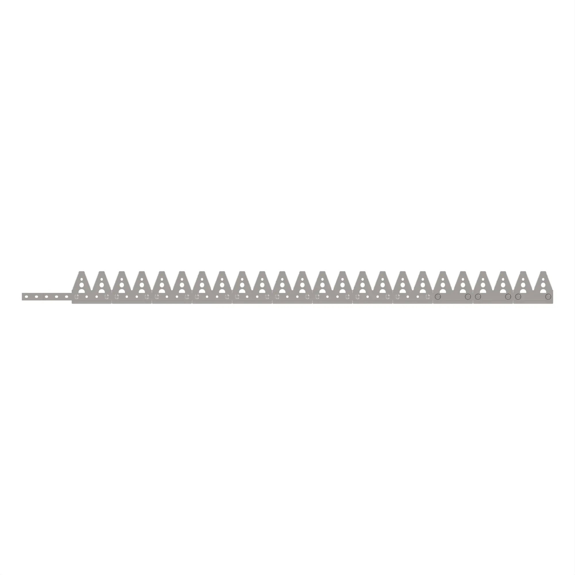 KNIFE, KNIFE ASSY - RH END, 45FT FI
