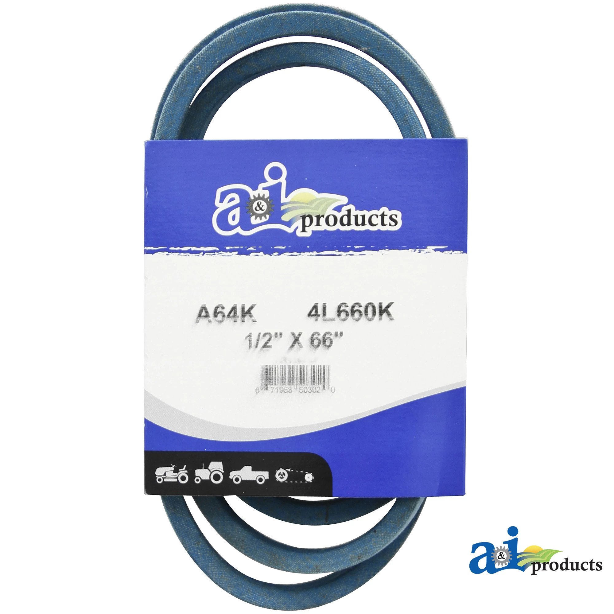 A&I Products HA Section V-Belt, Effective Length 1686 mm (66 inch) - A-A64K