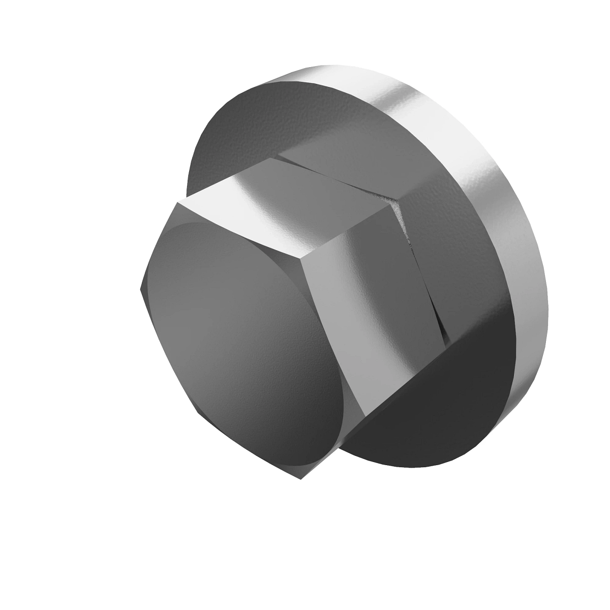 Weld Nut, Nex, W/Washer M8