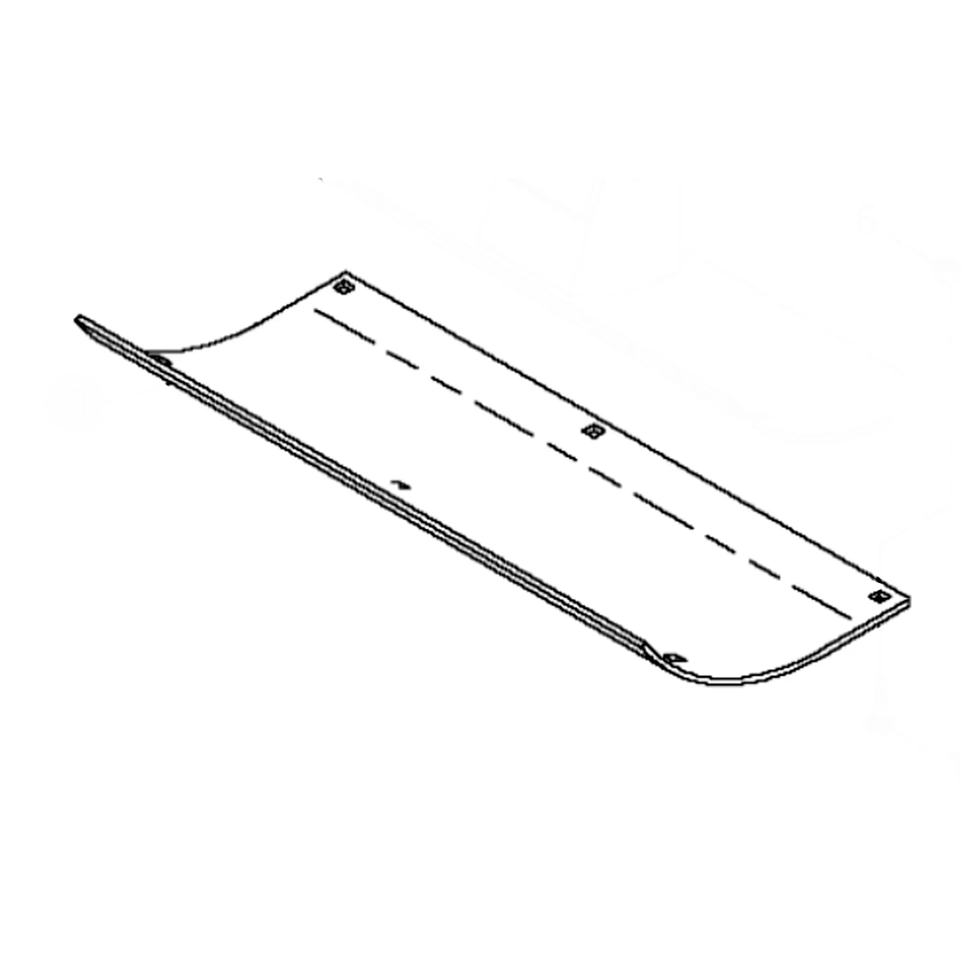 John Deere Plastic Gauge Shoe - E93472