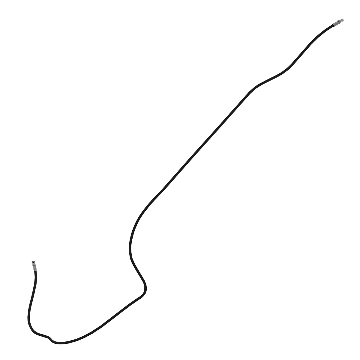 John Deere Power Brake Valve to Reservoir Hydraulic Hose - AXE82715