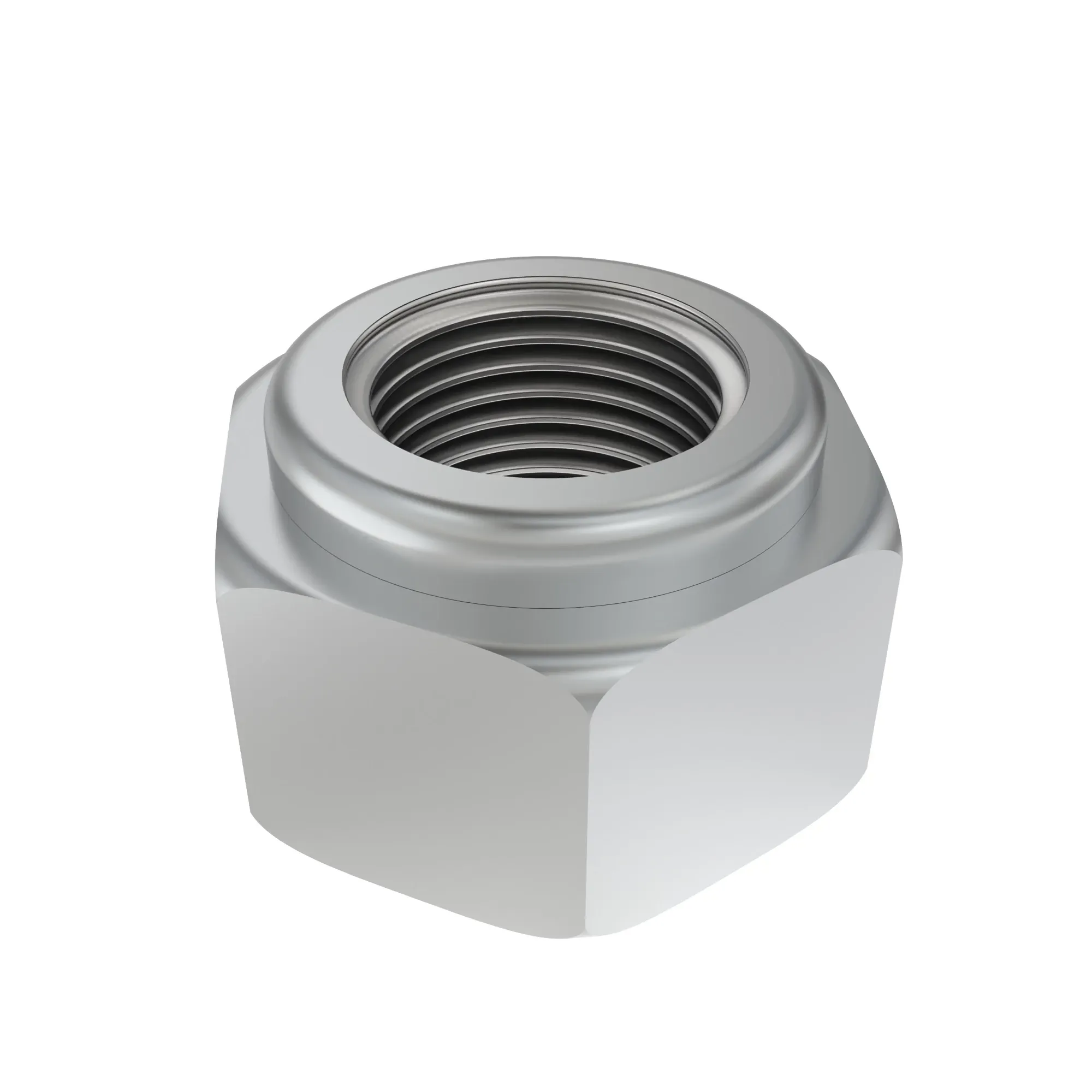 NUT, JAM HCLN, 3/8 - 16 BLK