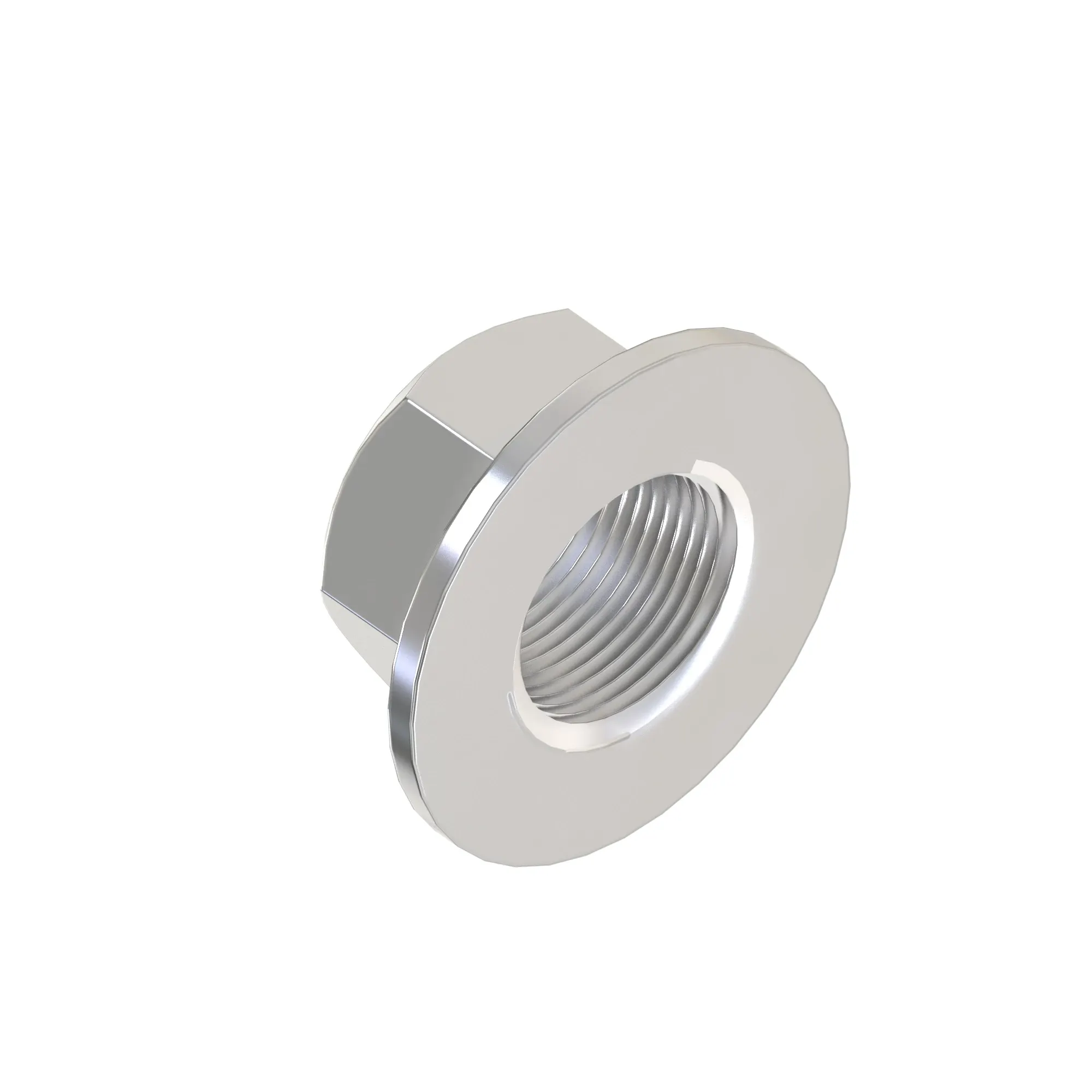 John Deere Hexagonal Flange Self-Locking Nut, M6 - 14M7608