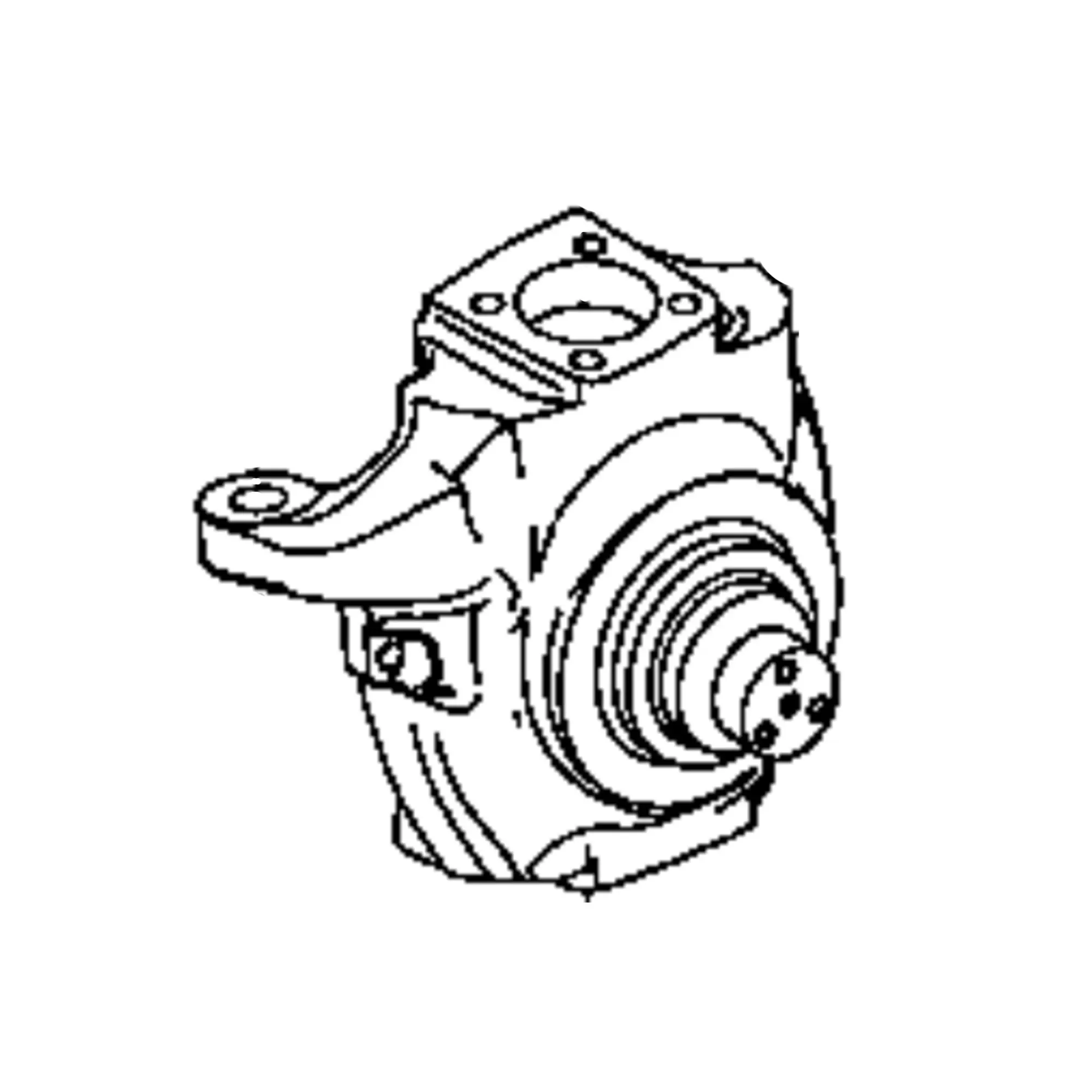 John Deere Swivel Housing, Right Side - T362109
