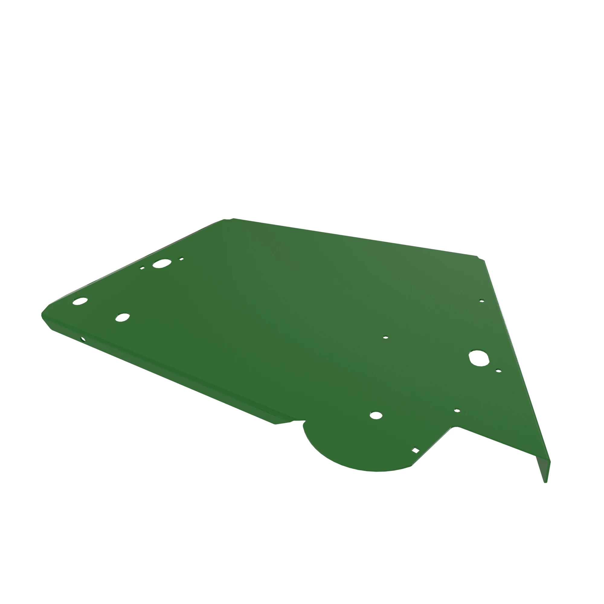 John Deere Right Side Air Duct Chute Sheet - AXE36997