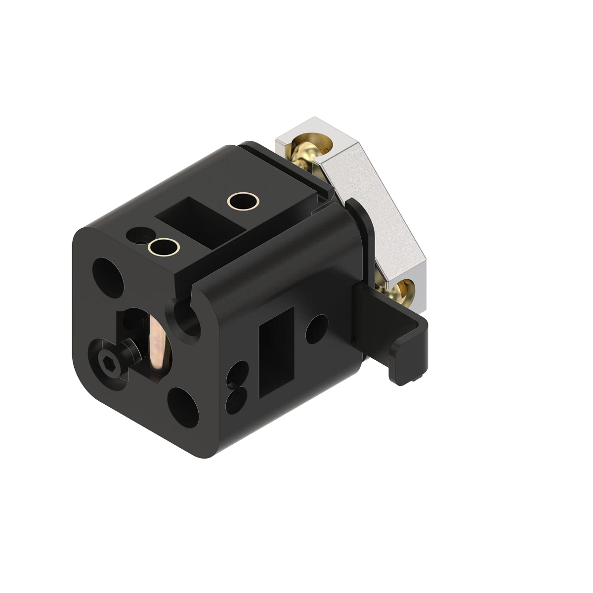 Lever, Control Base W/Nuts