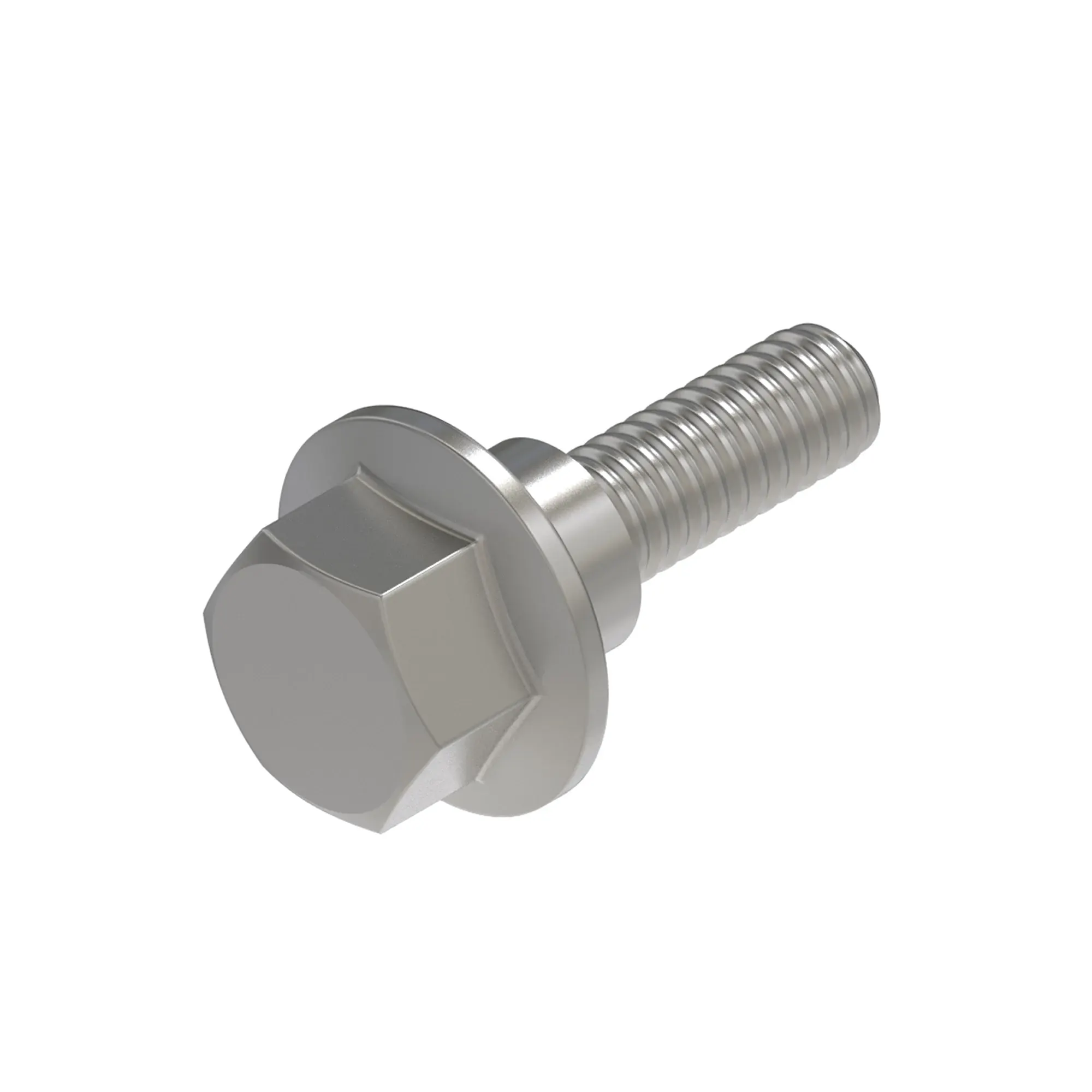John Deere Hexagonal Head Flanged Screw, M8 X 28 - UC23646