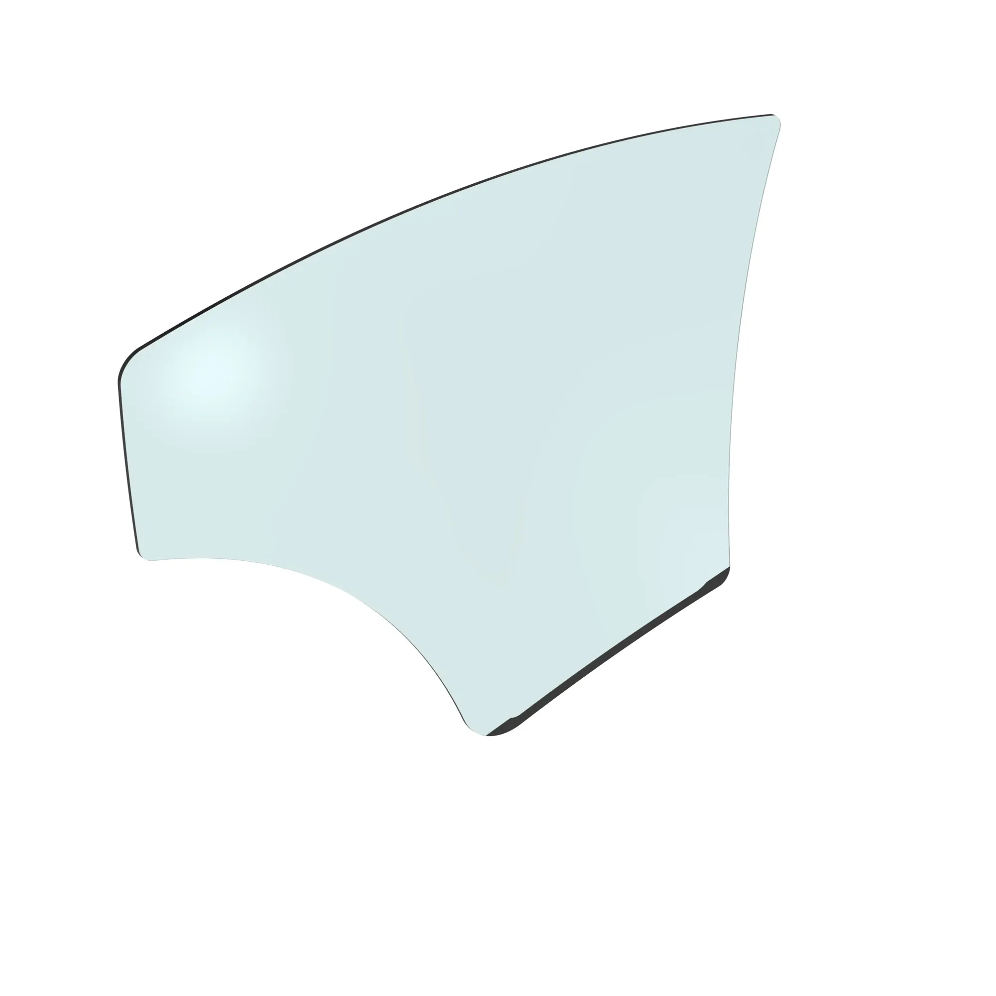 John Deere Right Side Window - R537536