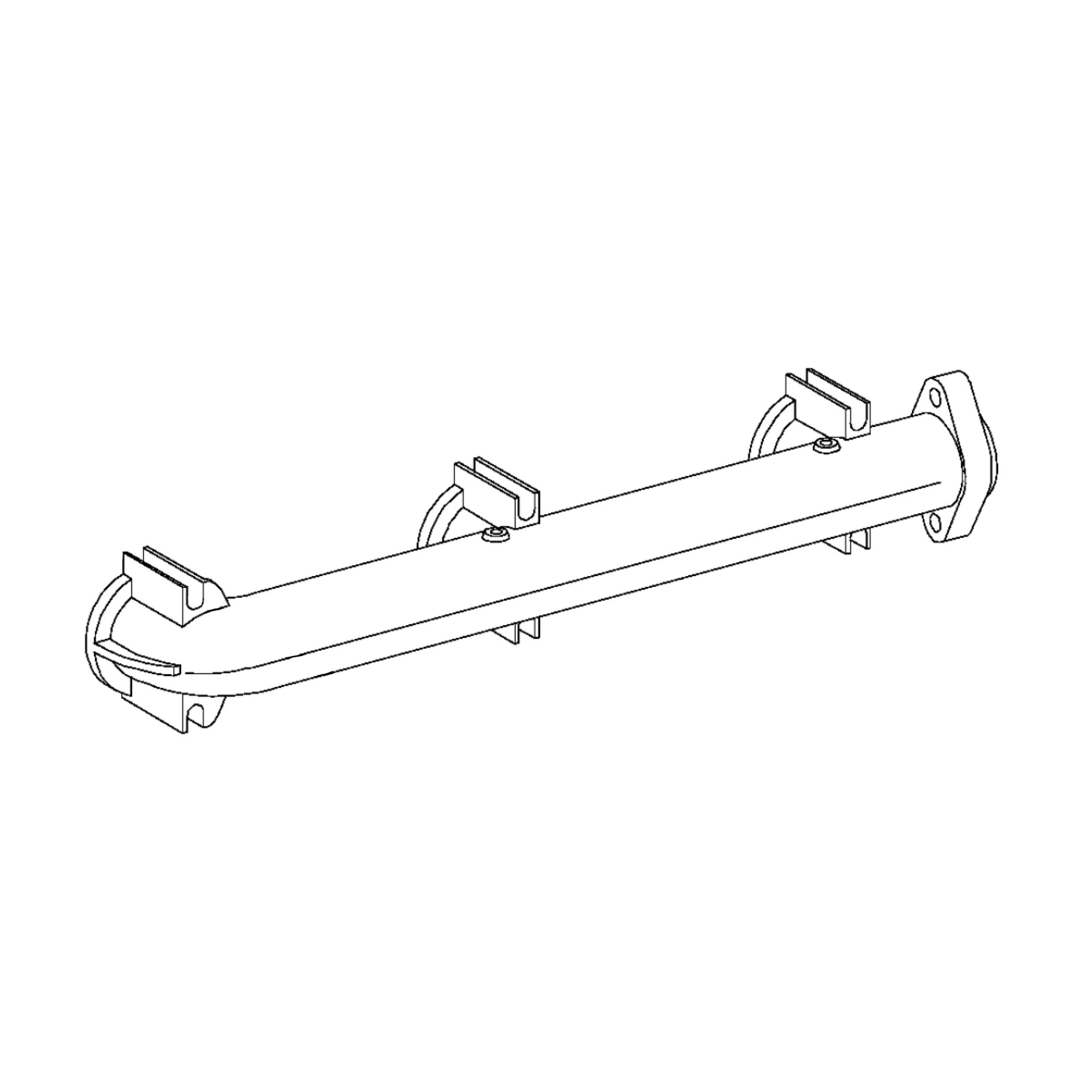 MANIFOLD,EXHAUST L&R