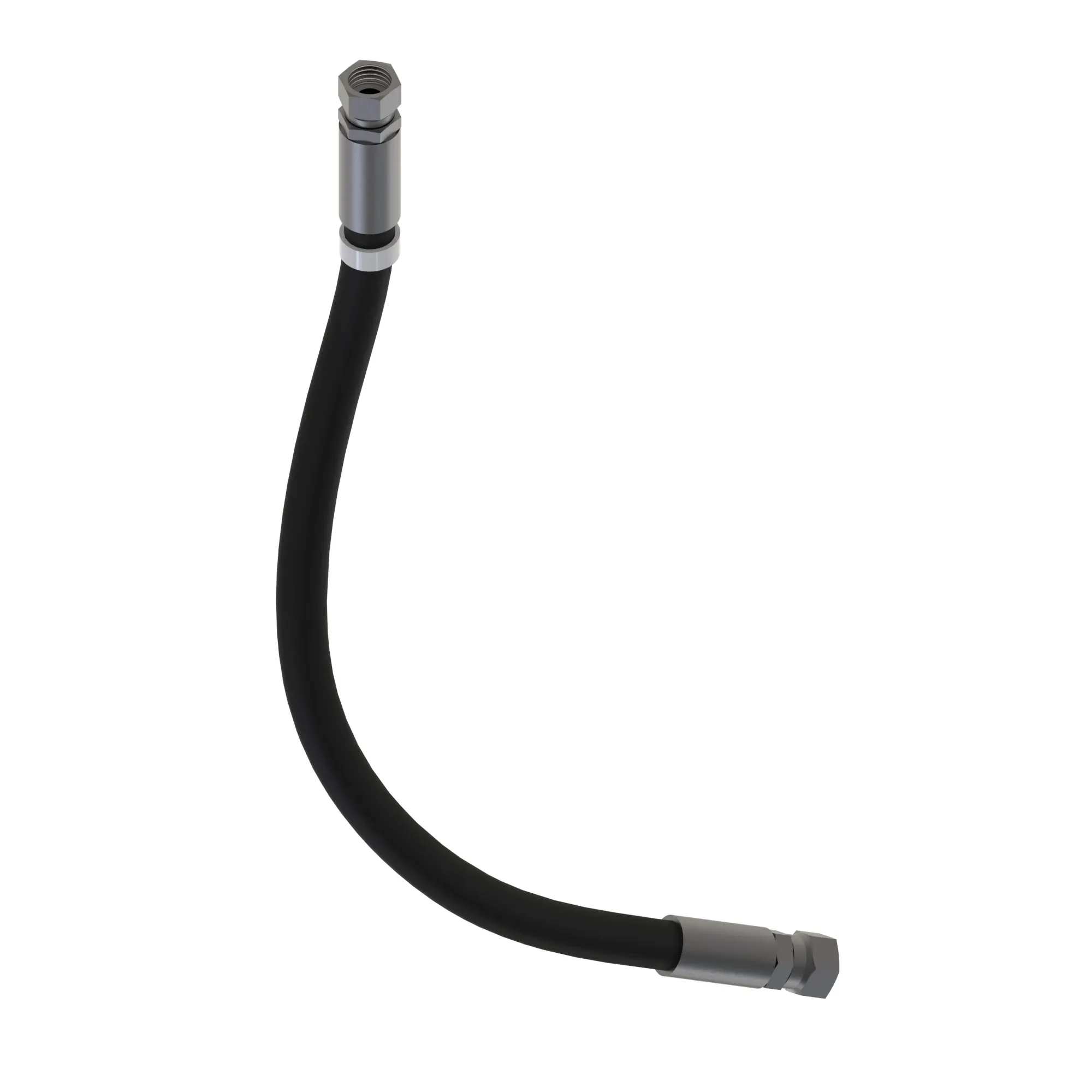 John Deere Brake Hydraulic Hose, Left Side - RE594015