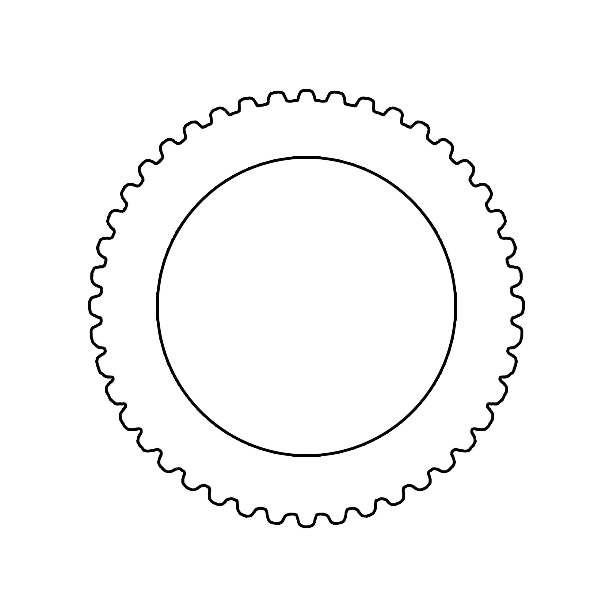 OUTER SPLINE DISK