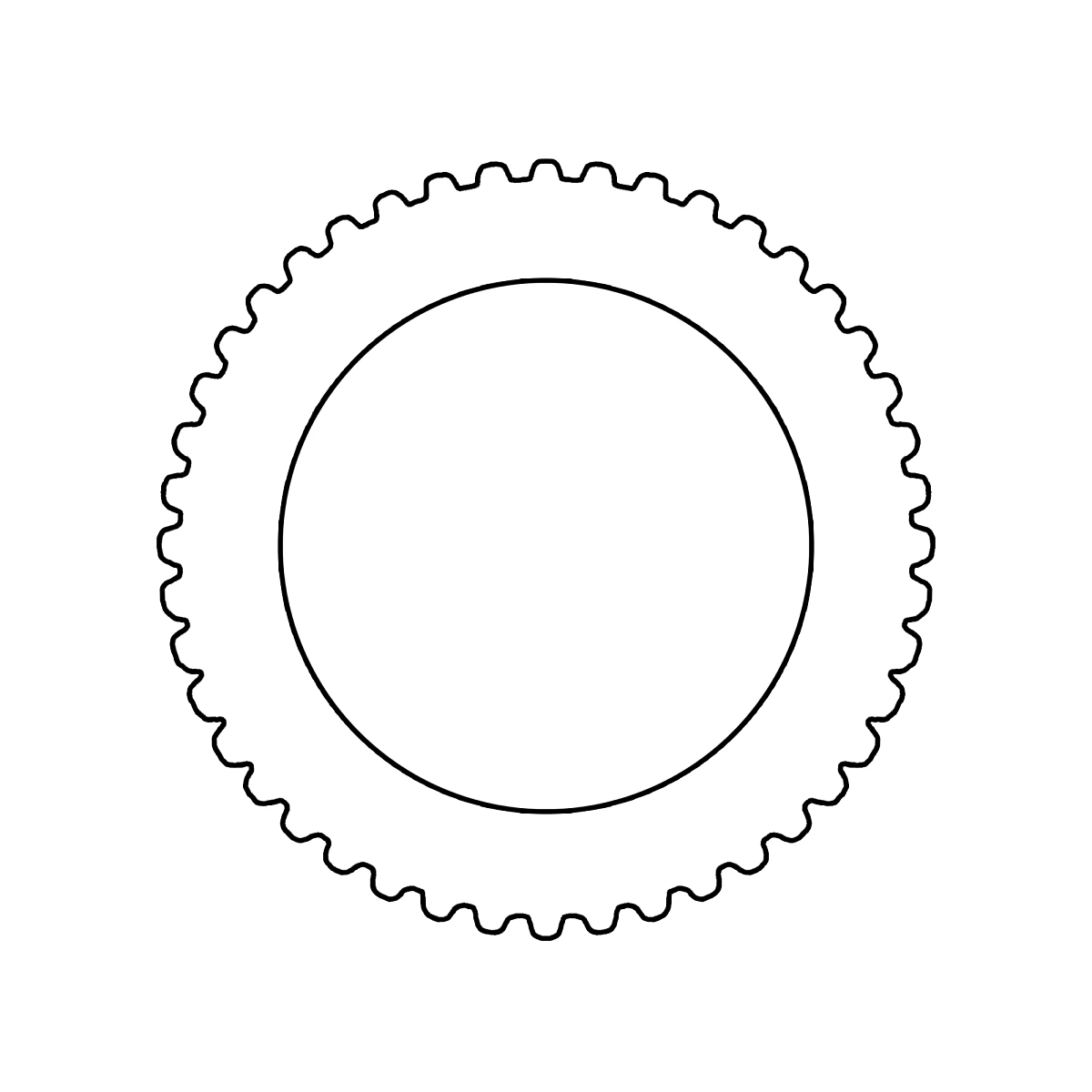 OUTER SPLINE DISK