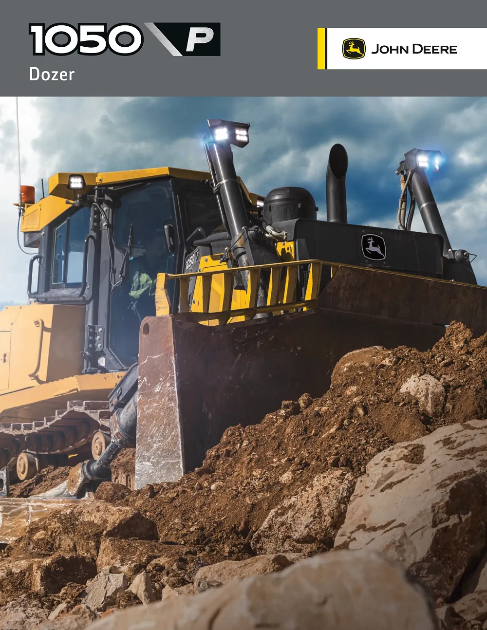 1050 P-Tier Dozer Product Brochure cover