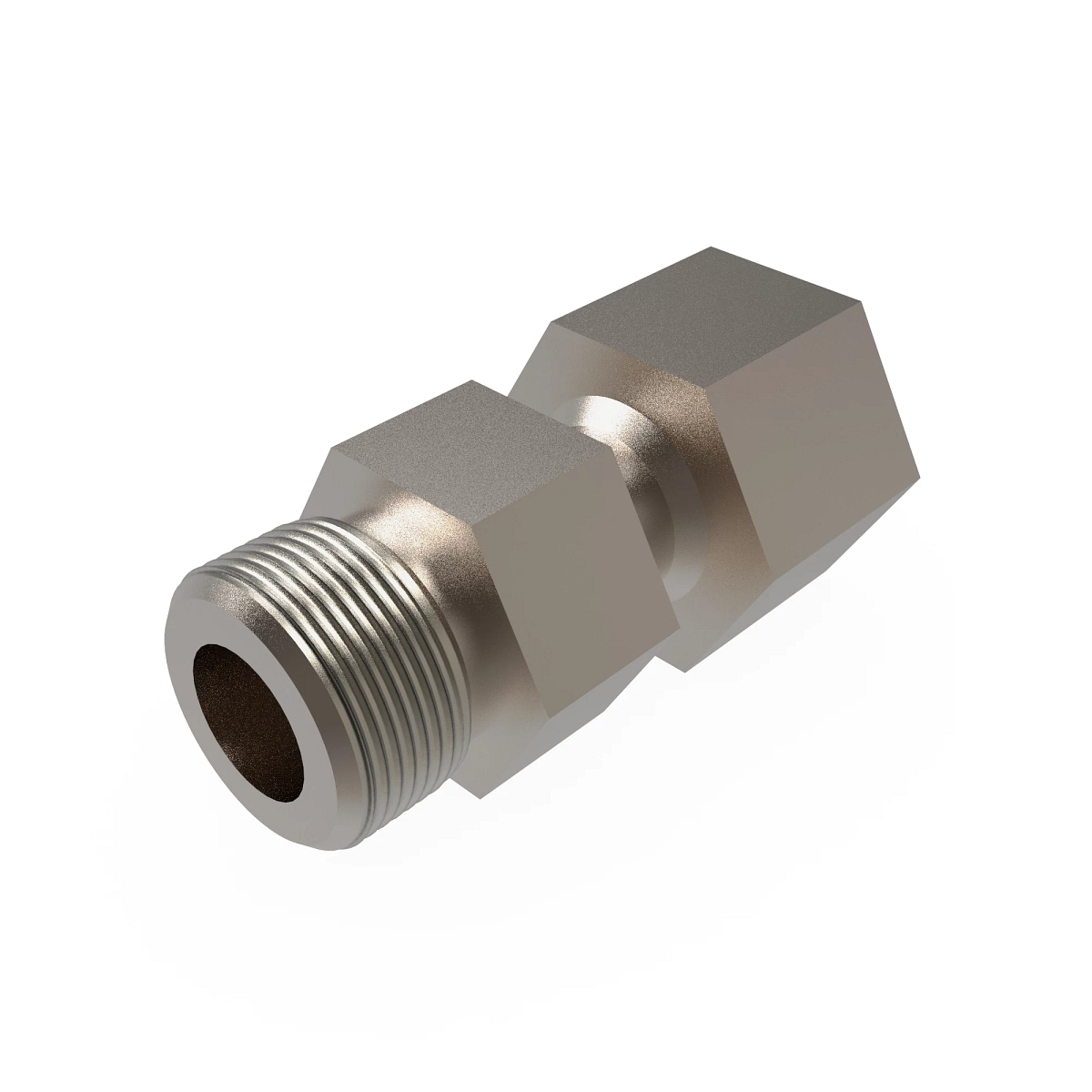 St Thd Swivel Connector, O-Ring FSF