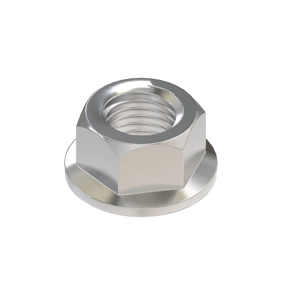 John Deere Hexagonal Flange Nut, M8 - R123574