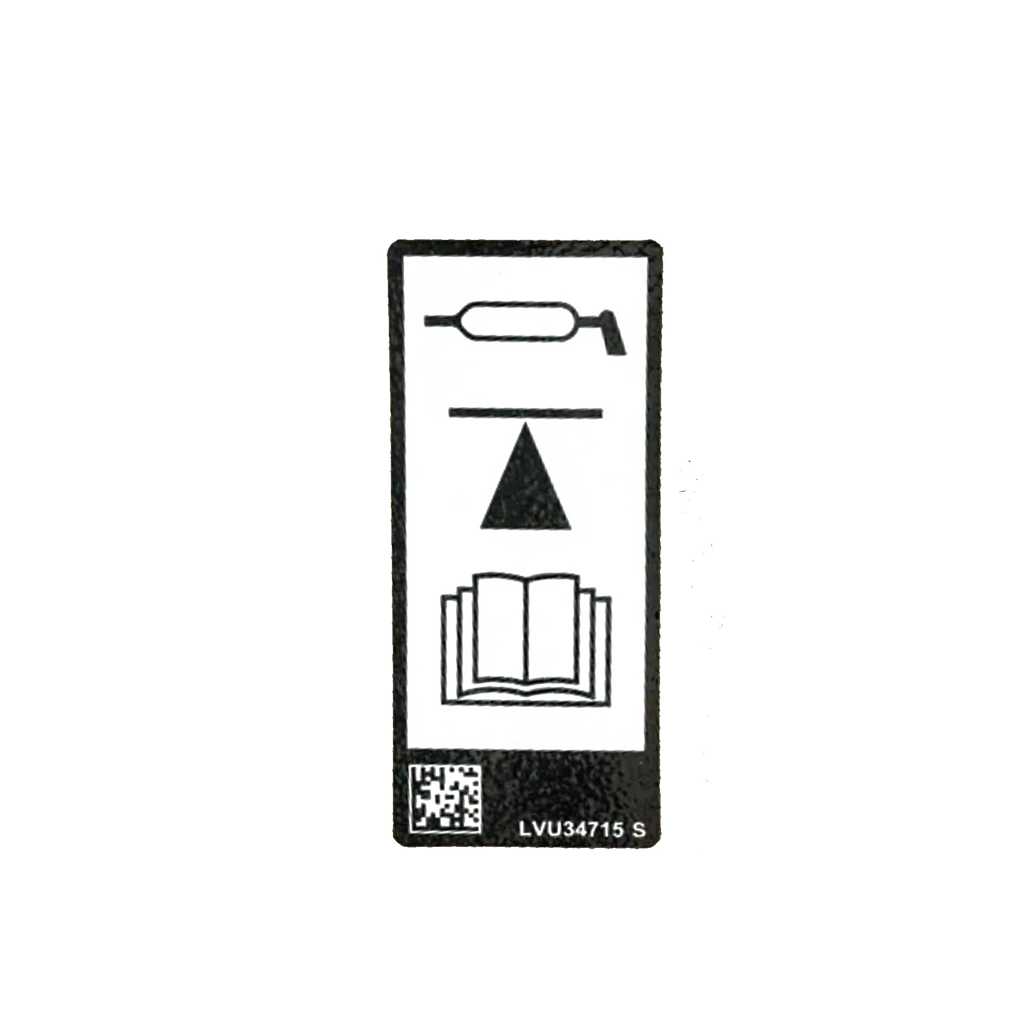 LABEL, JACKING POINT LABEL
