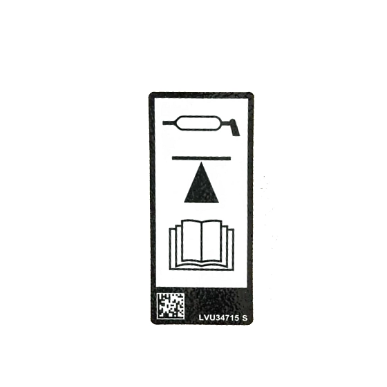 John Deere Jacking Point Label - LVU34715