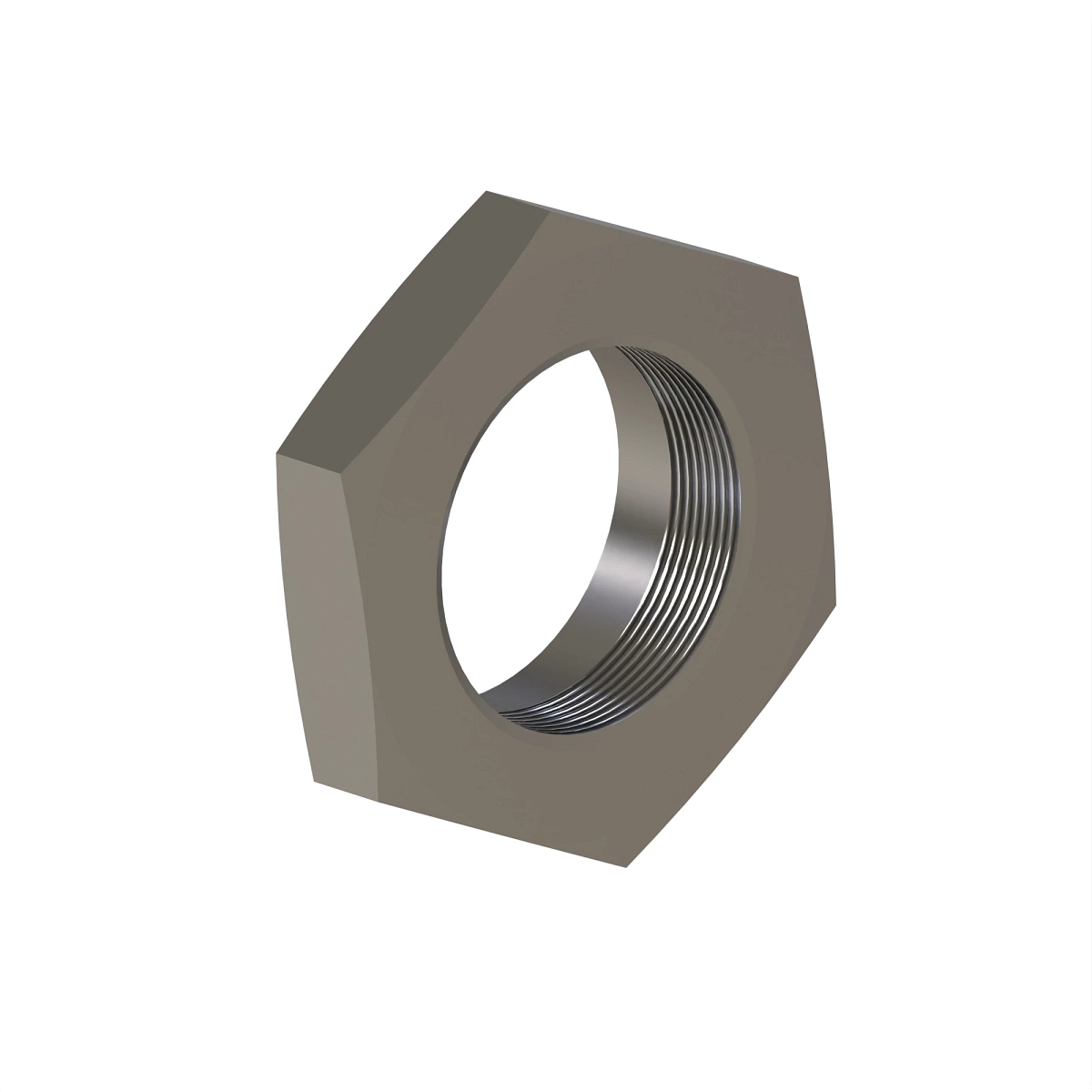 Lock Nut, 5E, Hi-Crop
