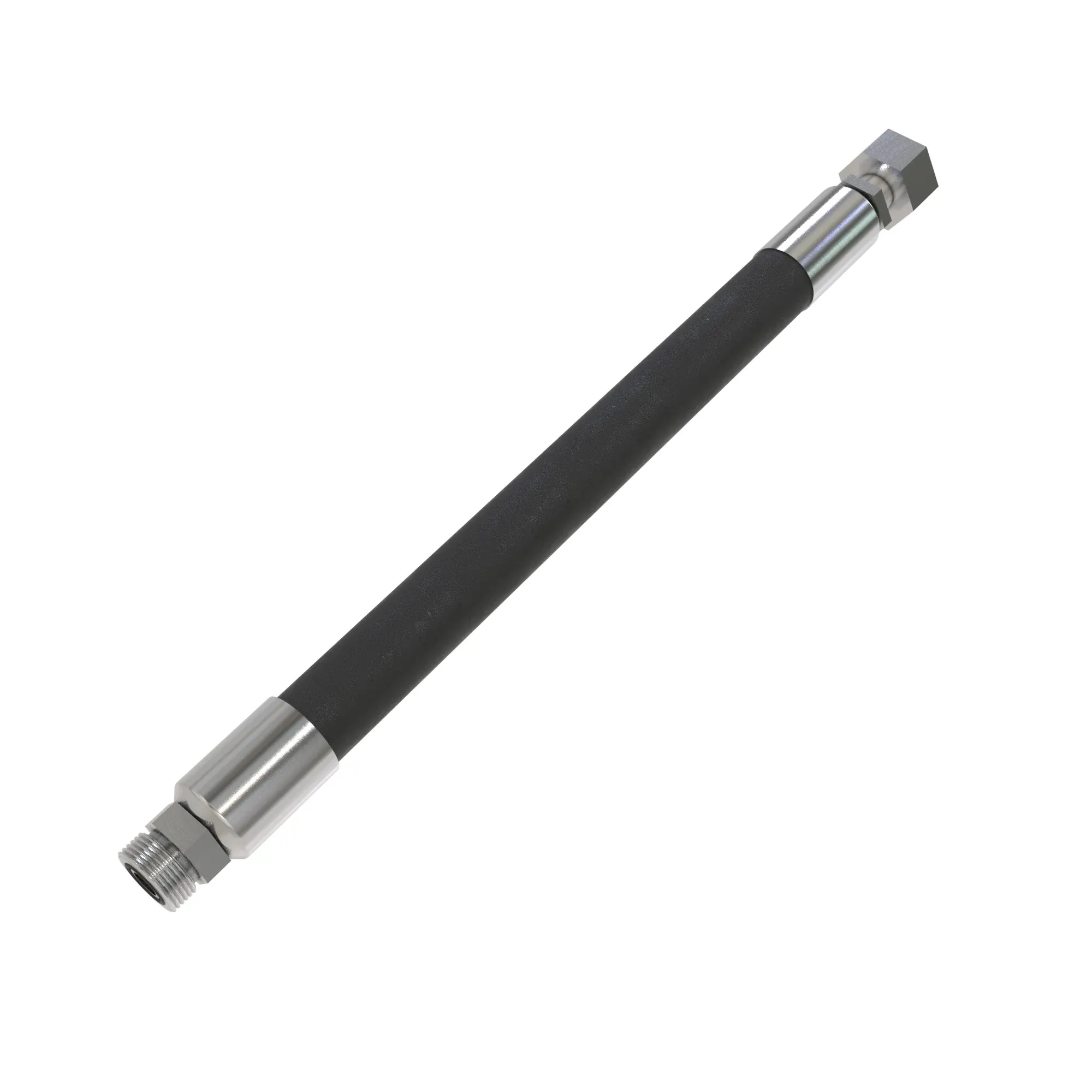 John Deere Non-Hardened Vulcanized Rubber Hydraulic Hose - AT194396