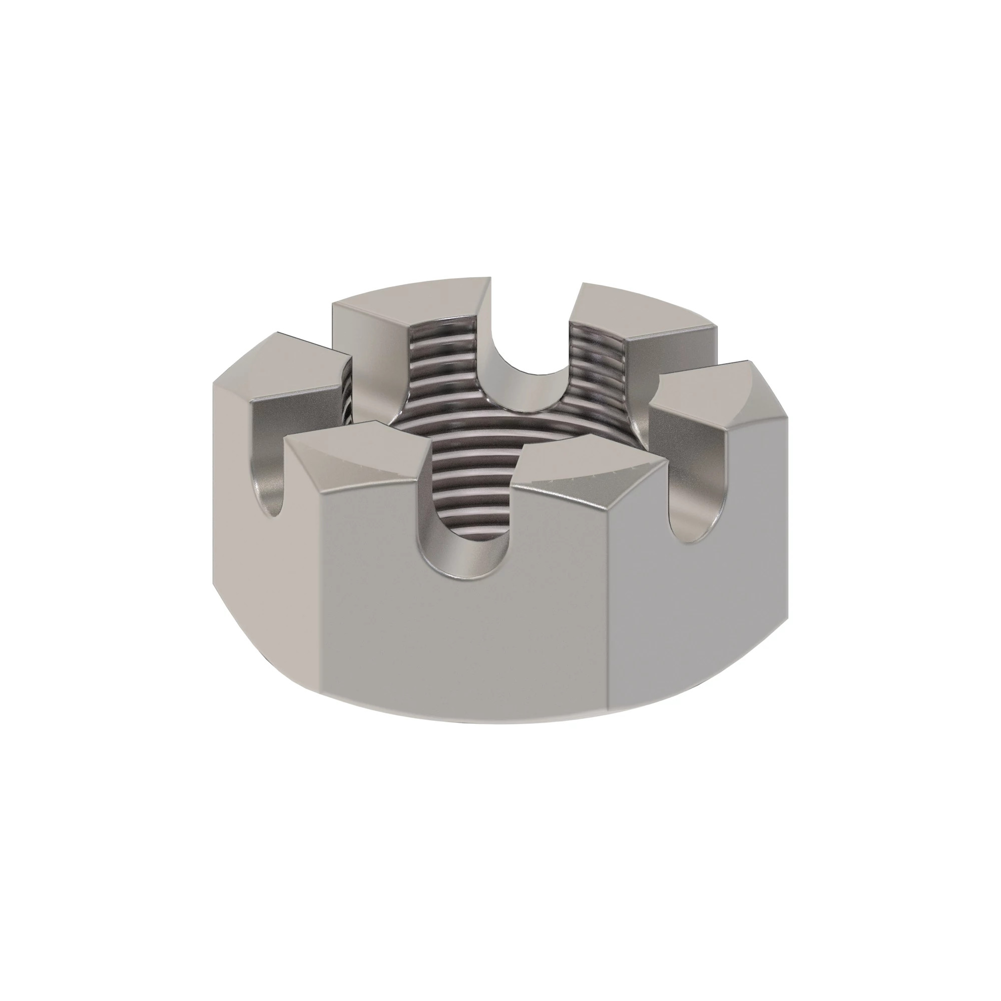 John Deere Hexagonal Slotted Nut, M12 - 14M7177