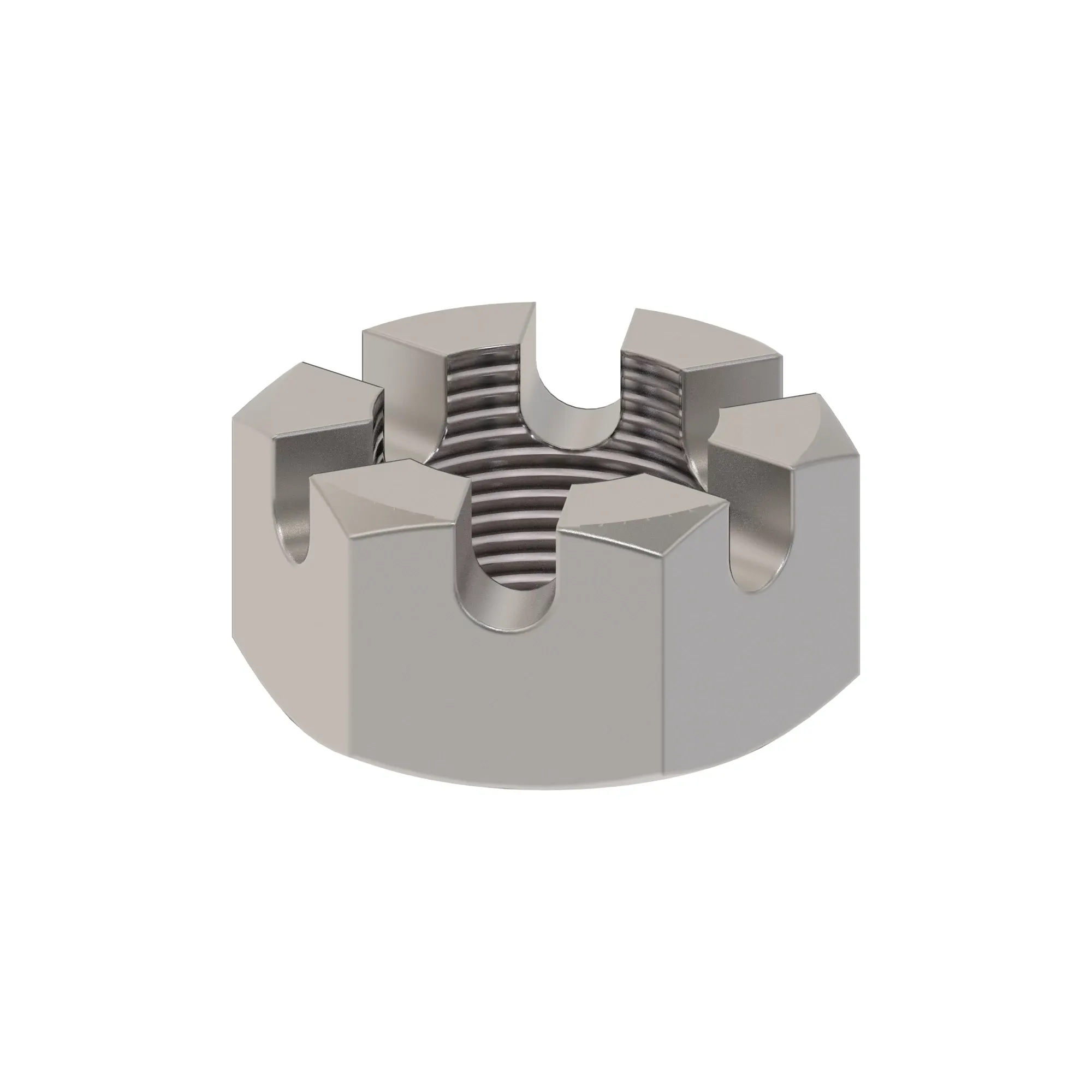 John Deere Hexagonal Slotted Nut, M12 - 14M7177